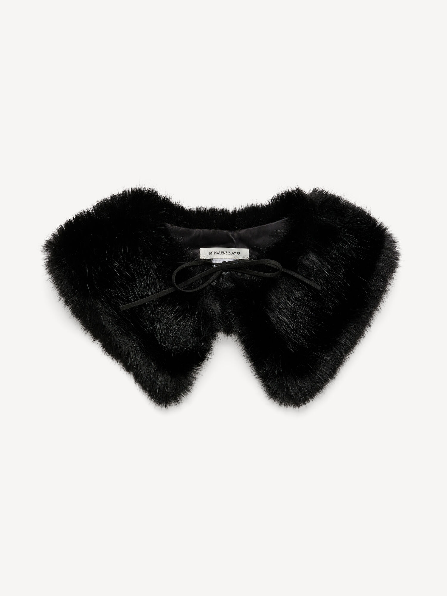 By Malene Birger Cowie Faux Fur Collar Scarves Black | UK_BB88613