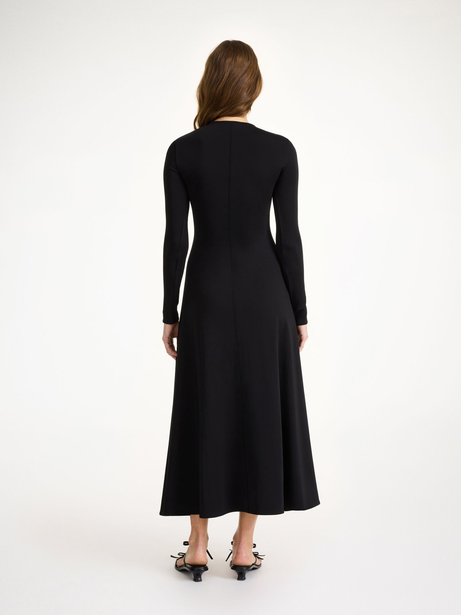 By Malene Birger Deija Maxi Dress Knitwear Black | UK_BB79105