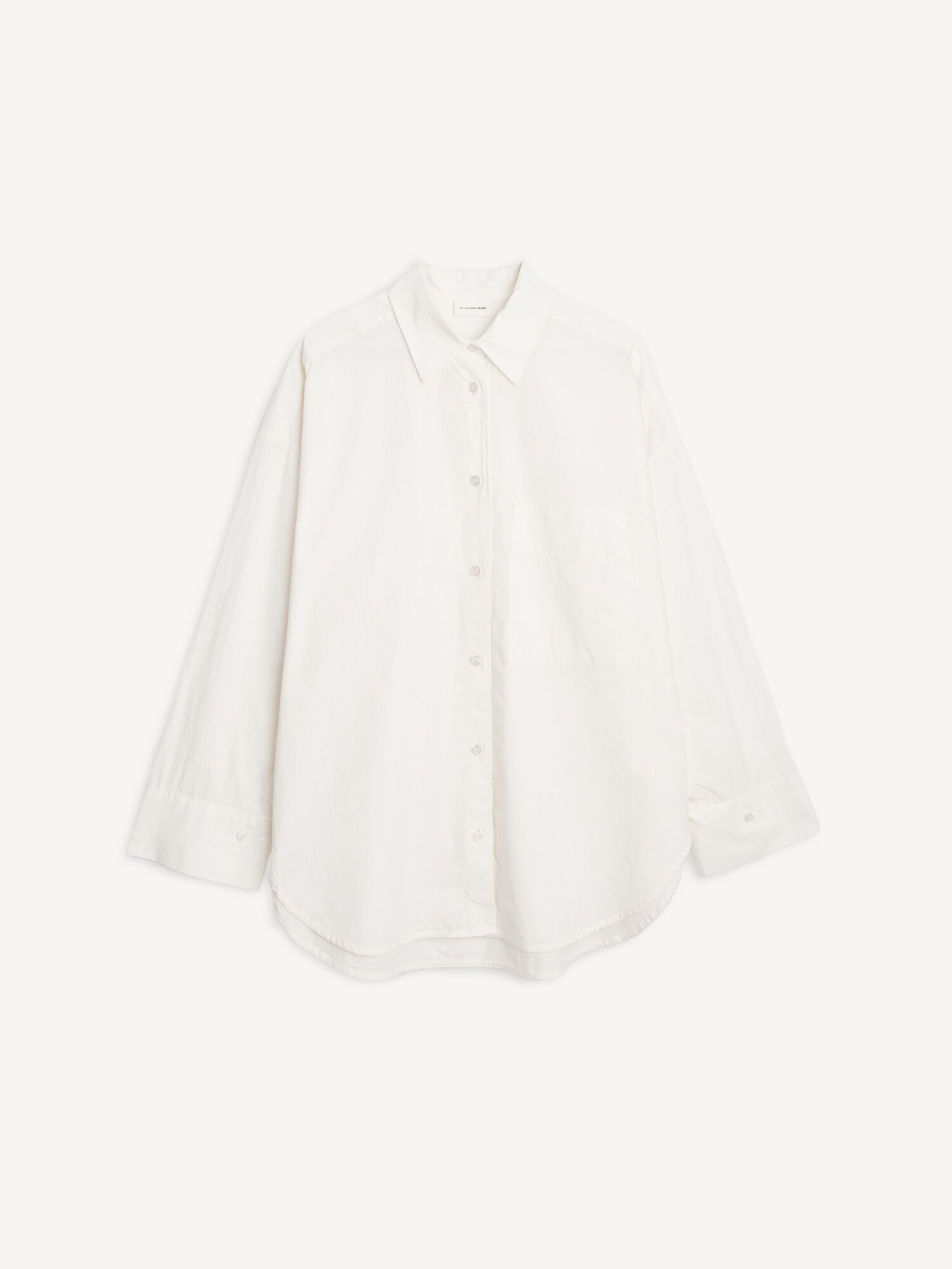 By Malene Birger Derris Organic Cotton Shirts Whisper White | UK_BB50023