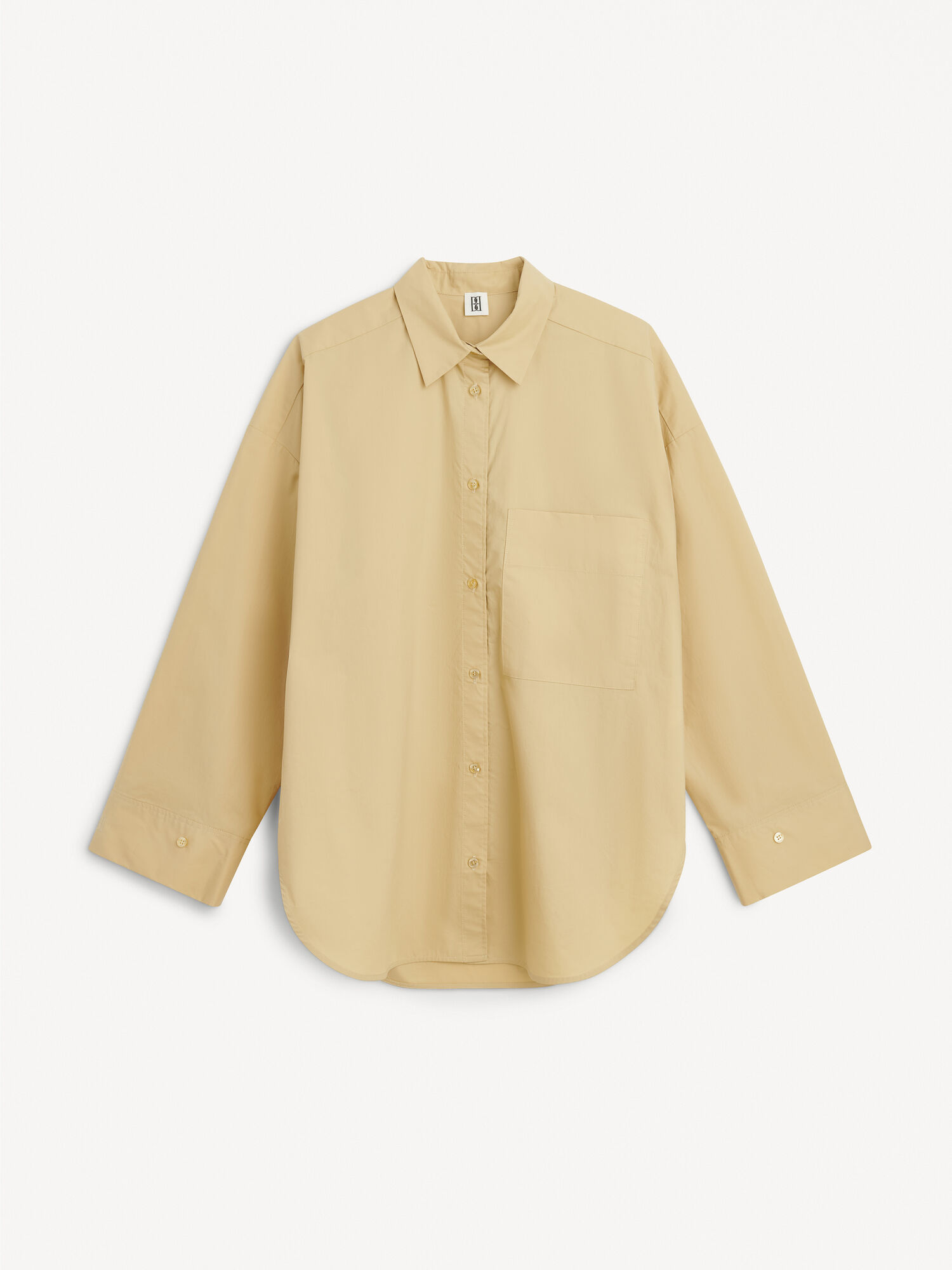 By Malene Birger Derris Organic Cotton Shirts Dark Sand | UK_BB68770