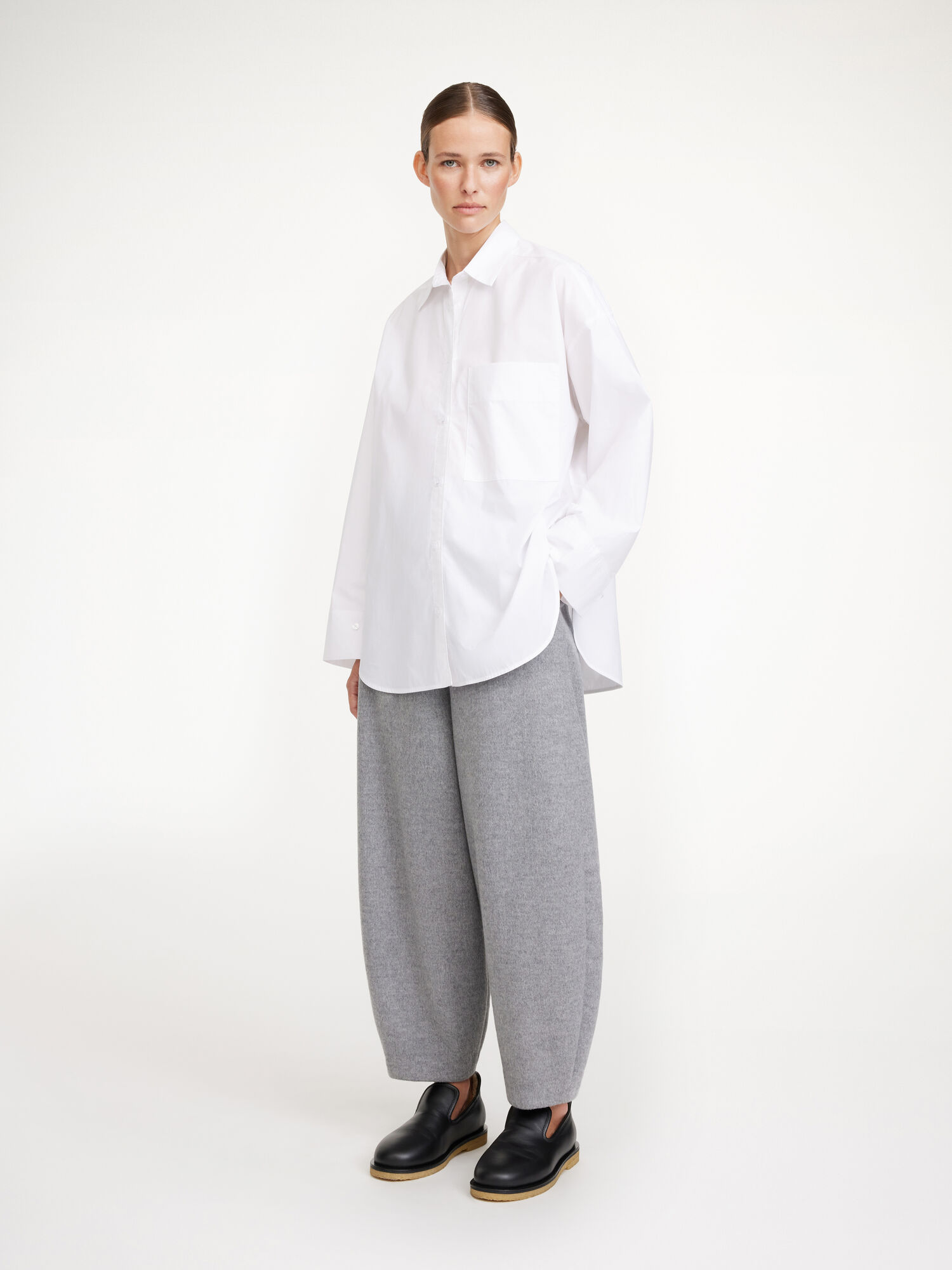 By Malene Birger Derris Organic Cotton Shirts Pure White | UK_BB83714