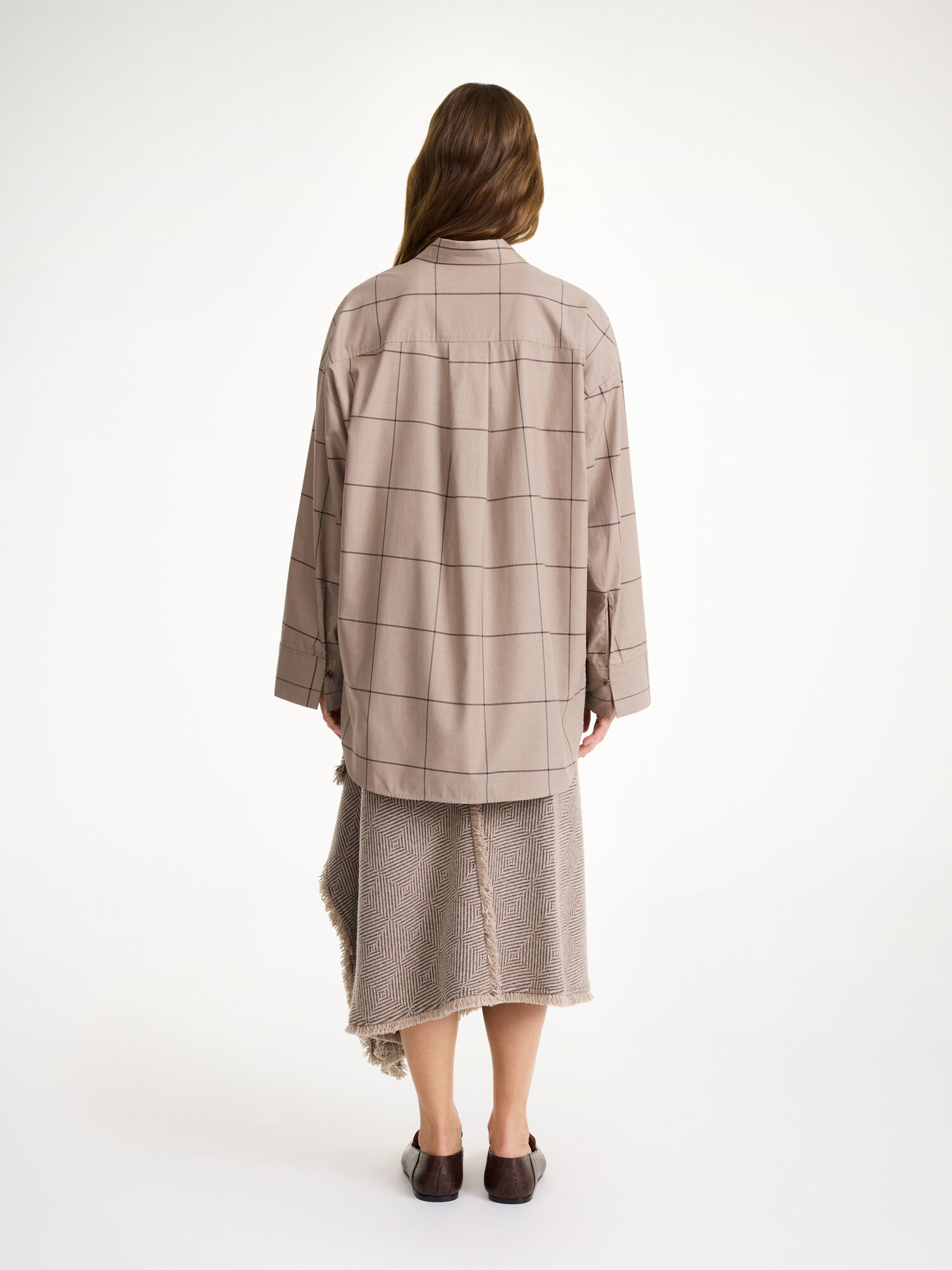 By Malene Birger Derris Organic Cotton Shirts Autumn check | UK_BB63574