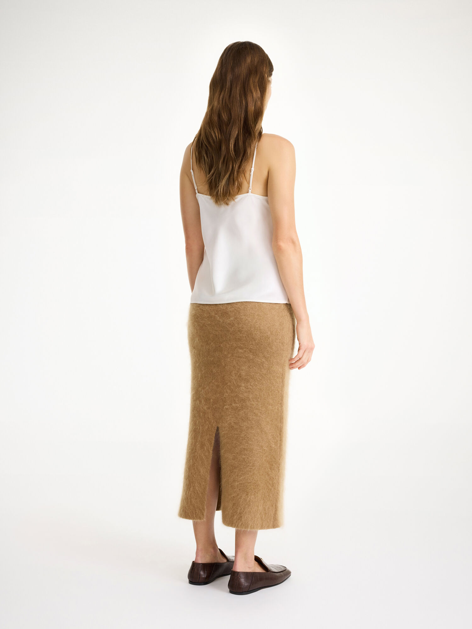 By Malene Birger Estille Midi Skirts Tobacco Brown | UK_BB96038