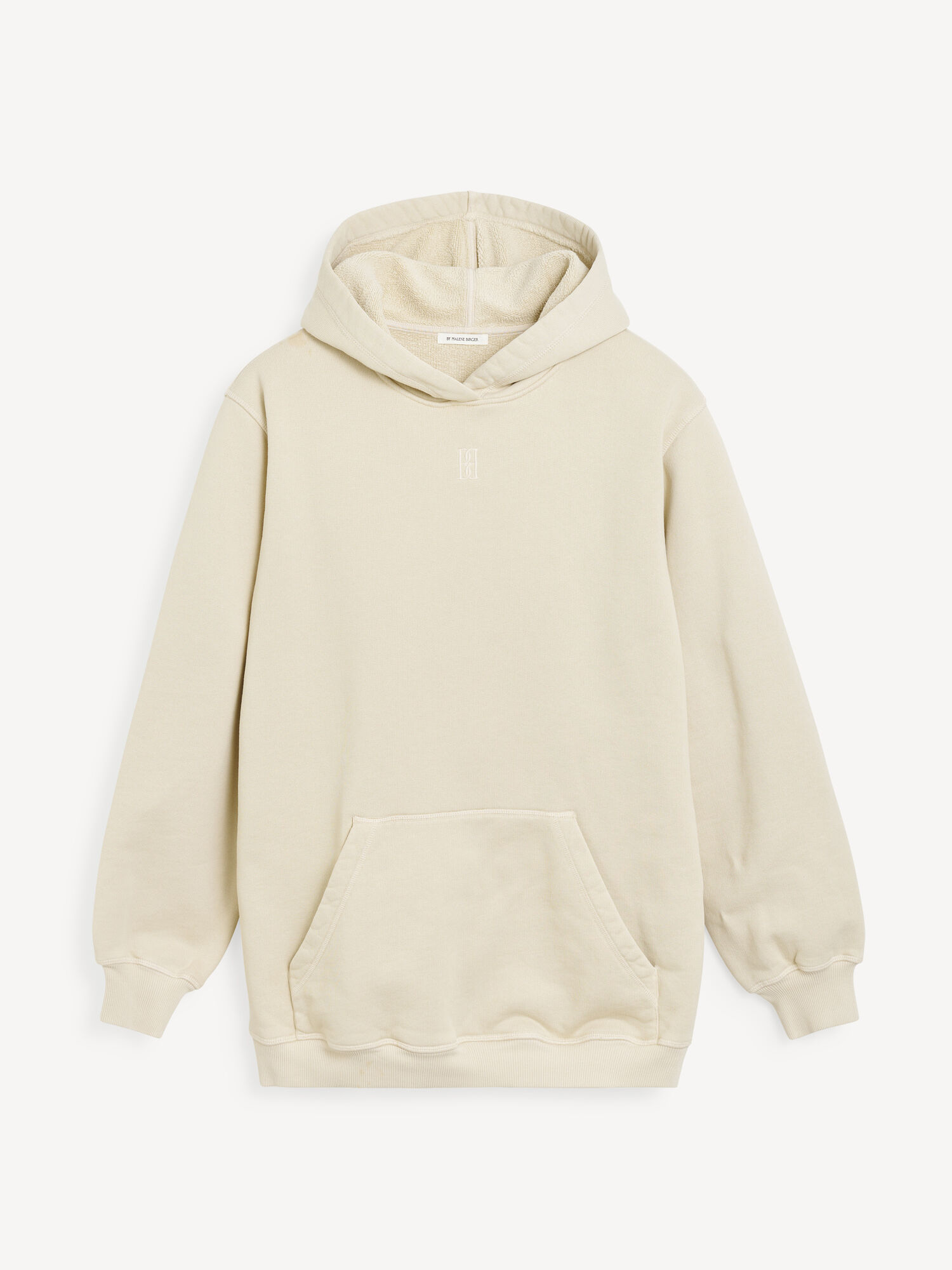 By Malene Birger Felipa Organic Cotton Hoodie Athleisure Wear Oyster Gray | UK_BB73103