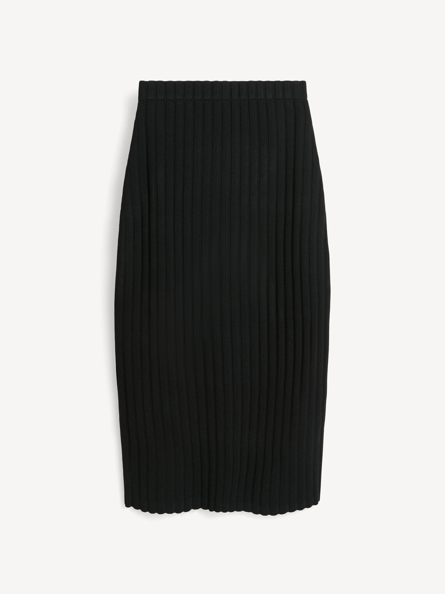 By Malene Birger Fiemme Midi Skirt Knitwear Black | UK_BB44881