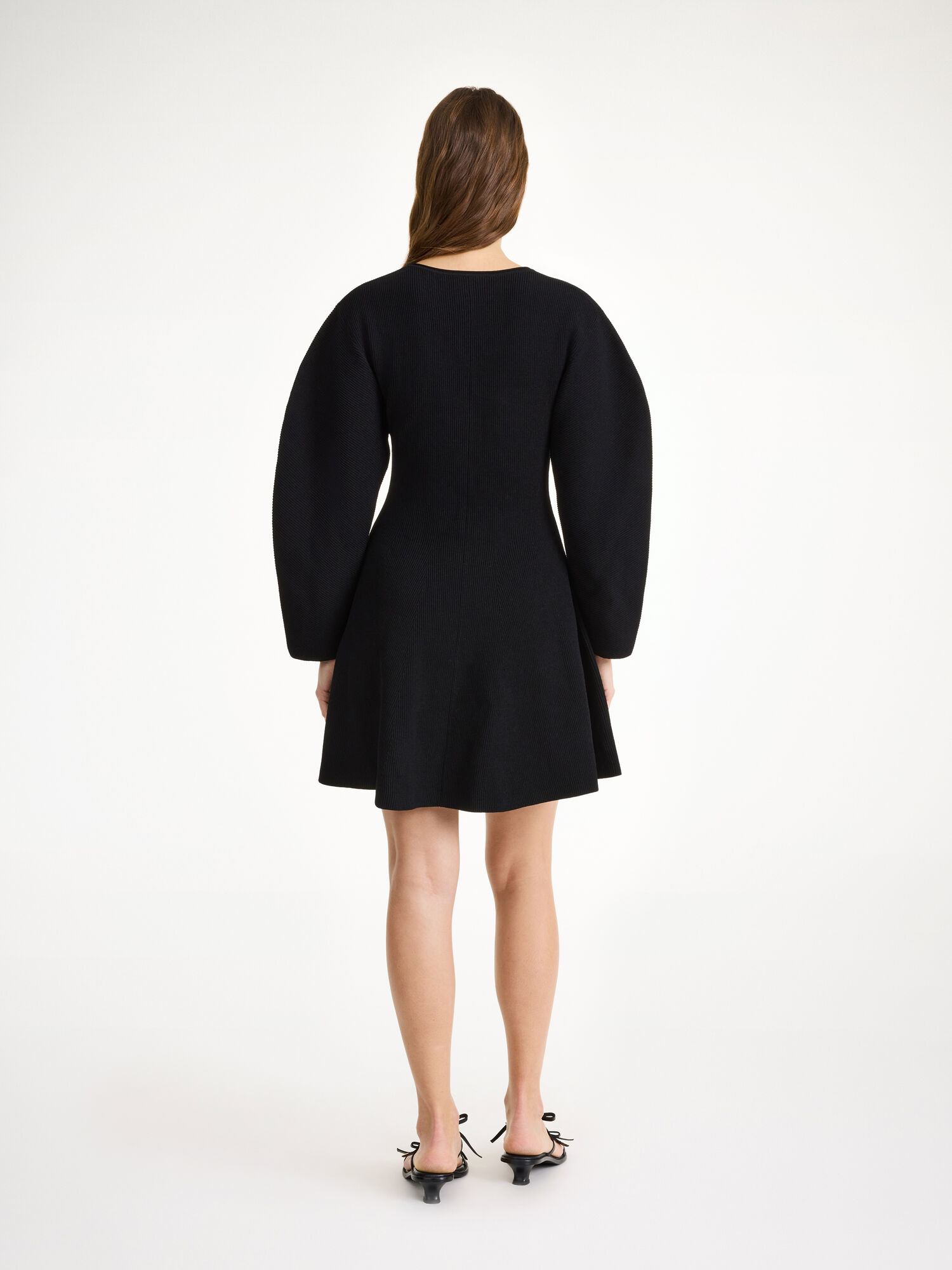 By Malene Birger Francesa Mini Dress Black | UK_BB34639