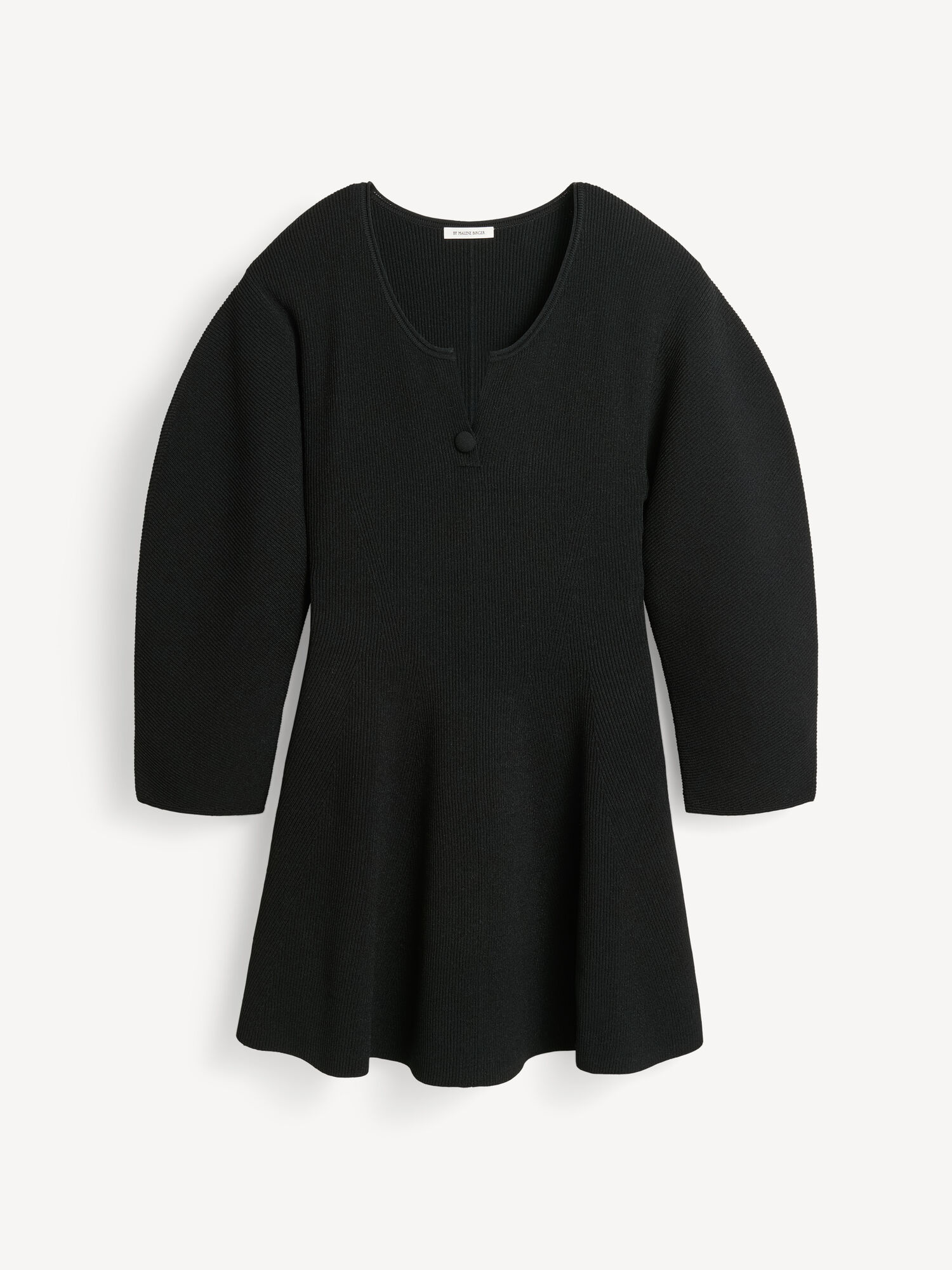 By Malene Birger Francesa Mini Dress Black | UK_BB34639