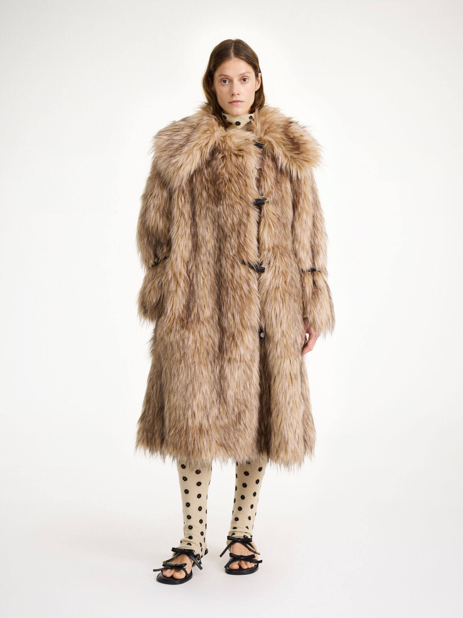 By Malene Birger Graca Faux Fur Jackets Nomad | UK_BB12704