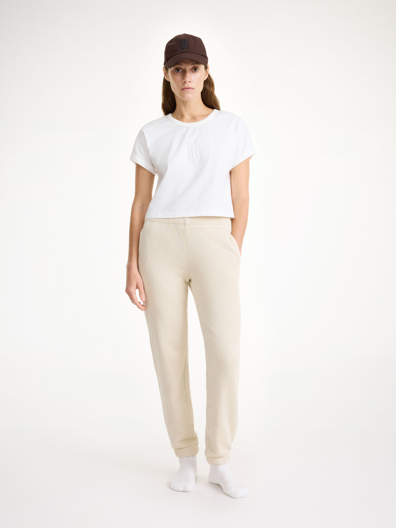 By Malene Birger Hali Organic Cotton Trousers Oyster Gray | UK_BB91733