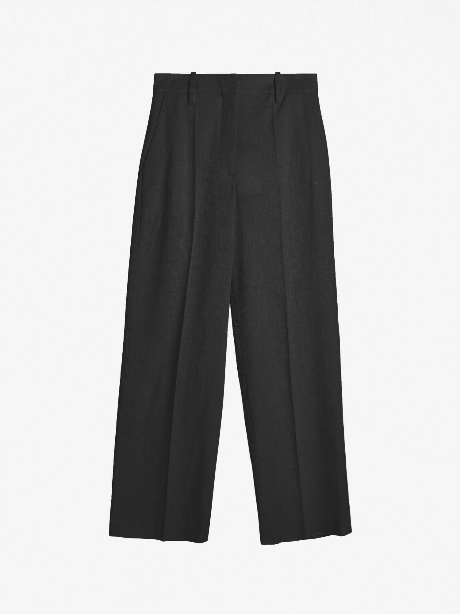 By Malene Birger Igda Straight-leg Trousers Black | UK_BB87792