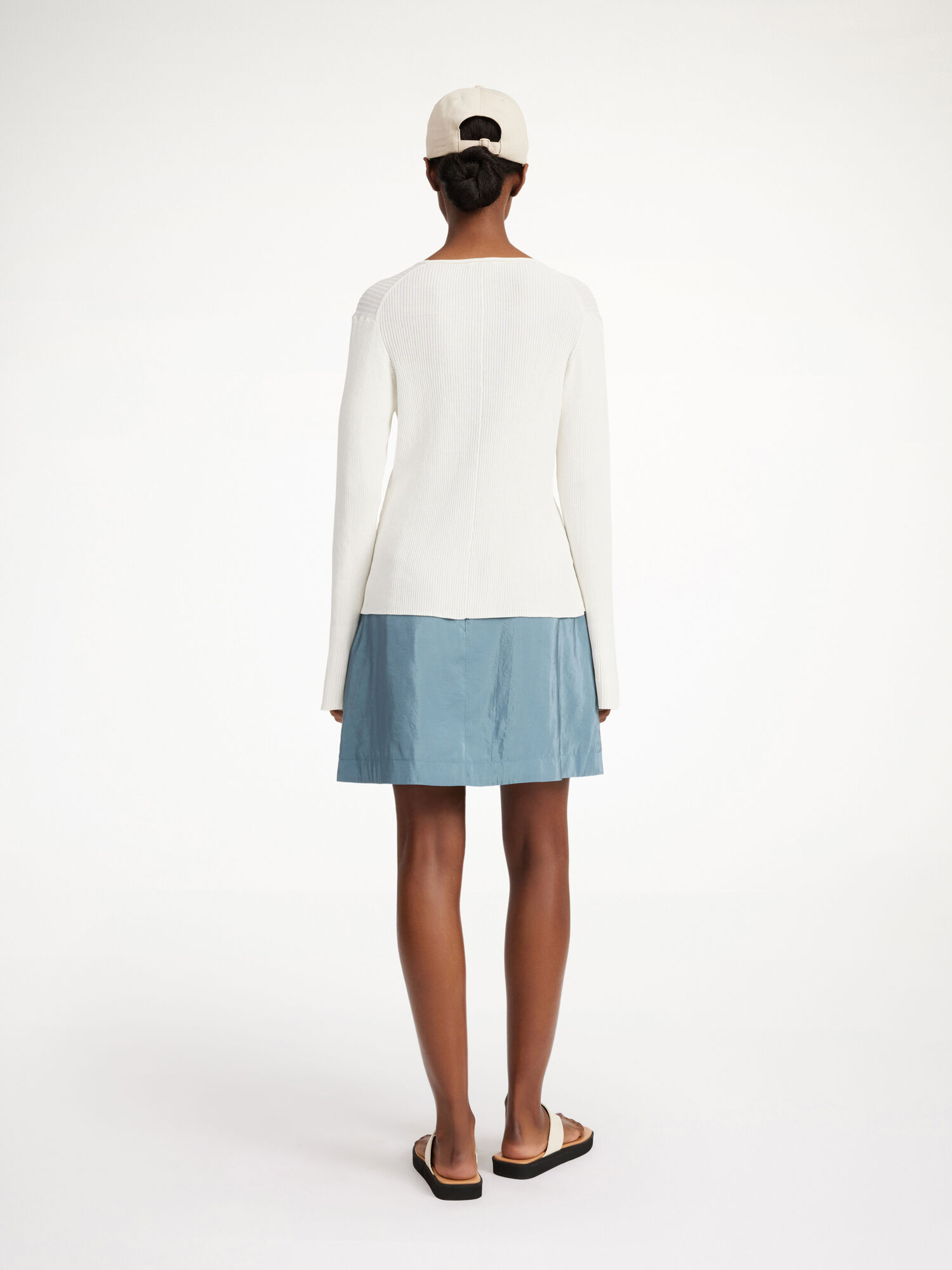 By Malene Birger Isabele Mini Skirts Cool Water | UK_BB10113