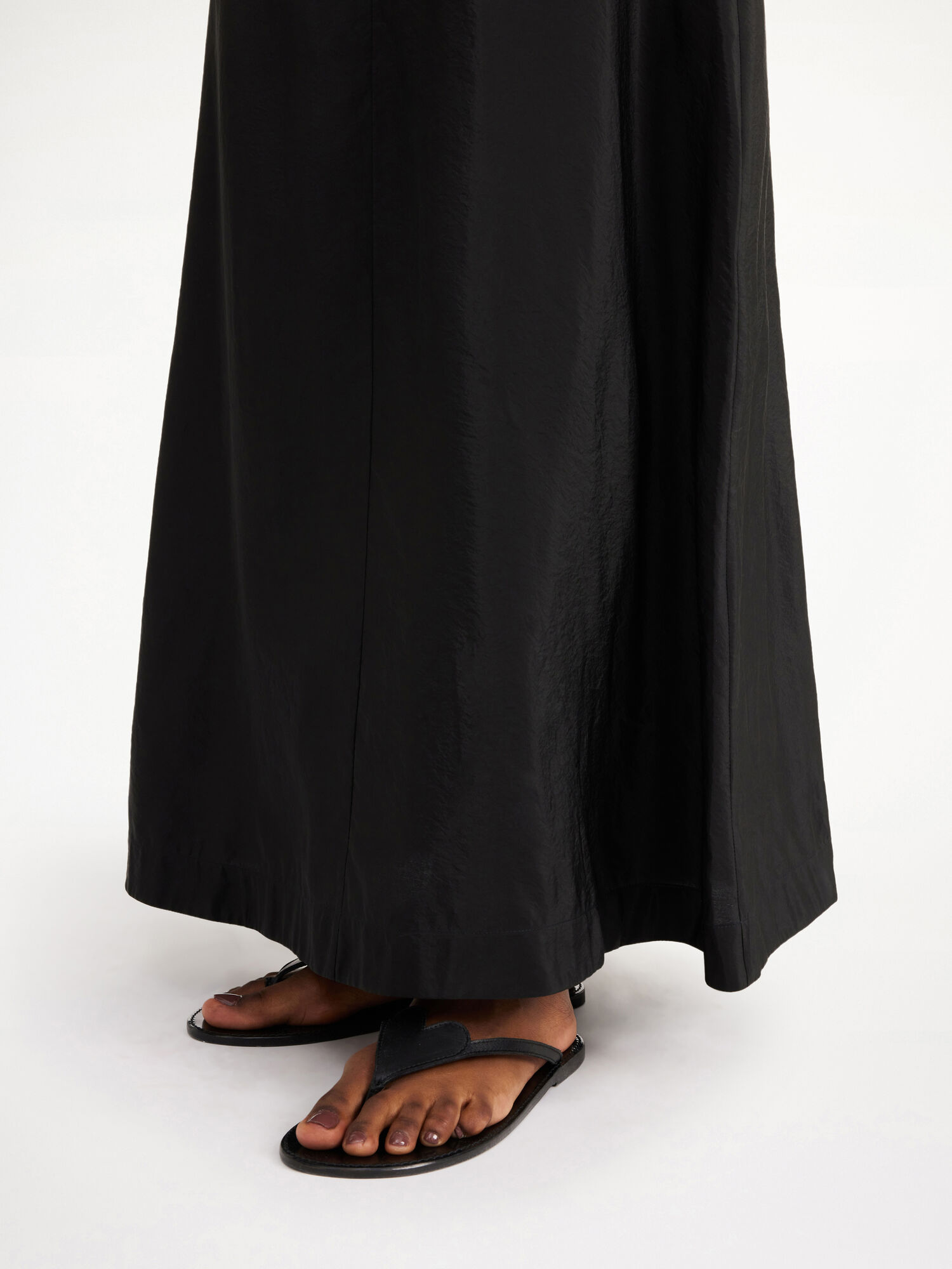 By Malene Birger Isoldas Maxi Skirts Black | UK_BB32452