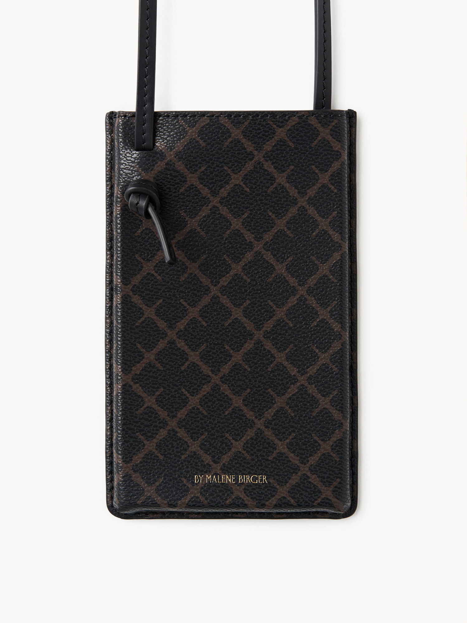 By Malene Birger Ivy Phone Case Other Accessories Dark Chokolate | UK_BB90149