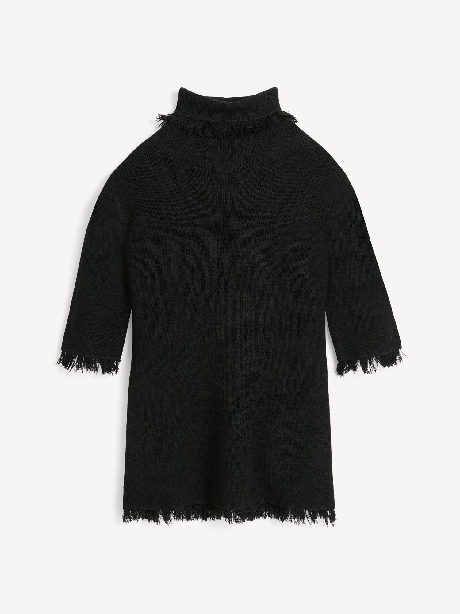 By Malene Birger Jaxa Wool-blend Top Knitwear Black | UK_BB20599