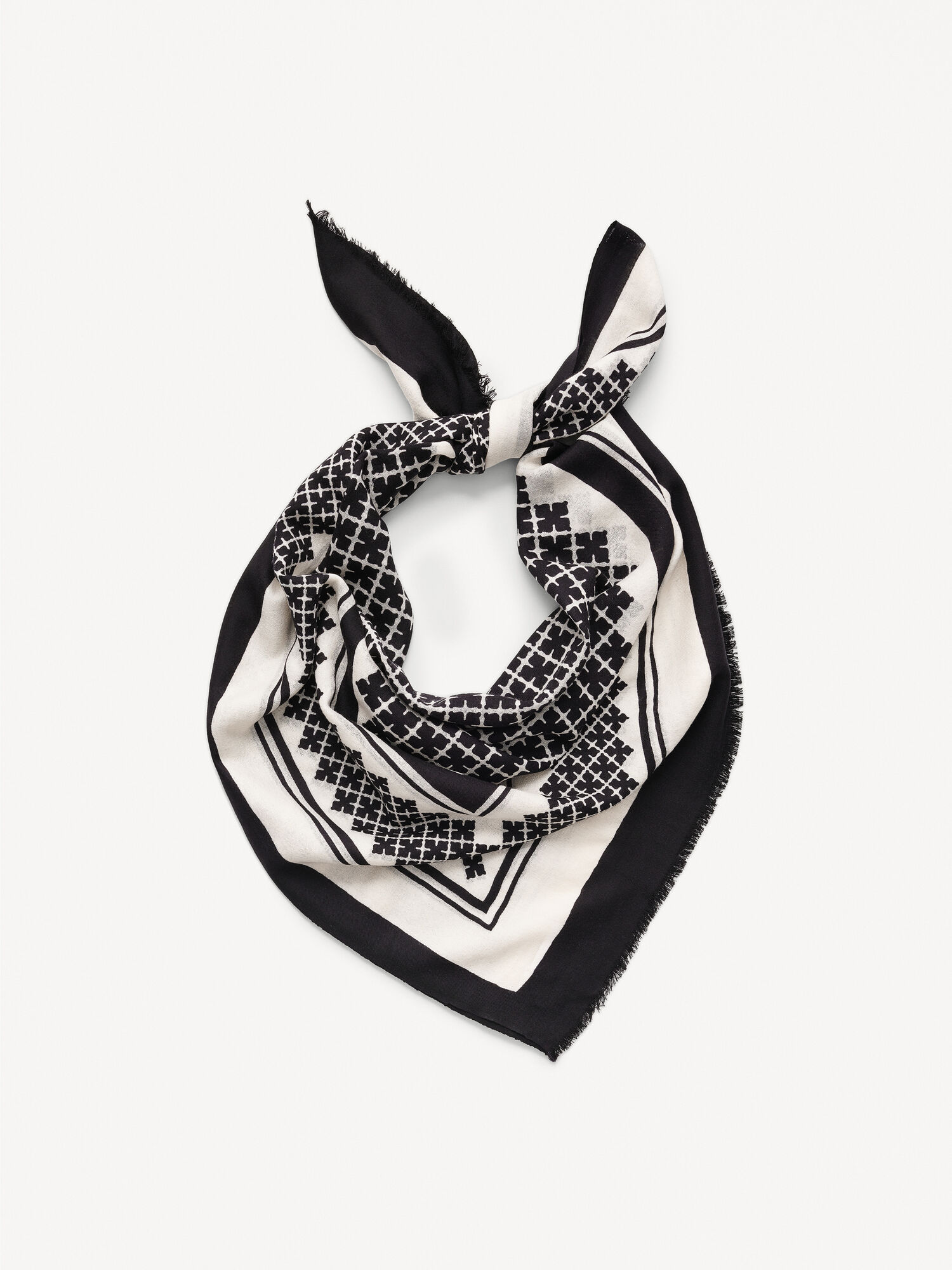 By Malene Birger Julee Wool Scarves Black | UK_BB44203