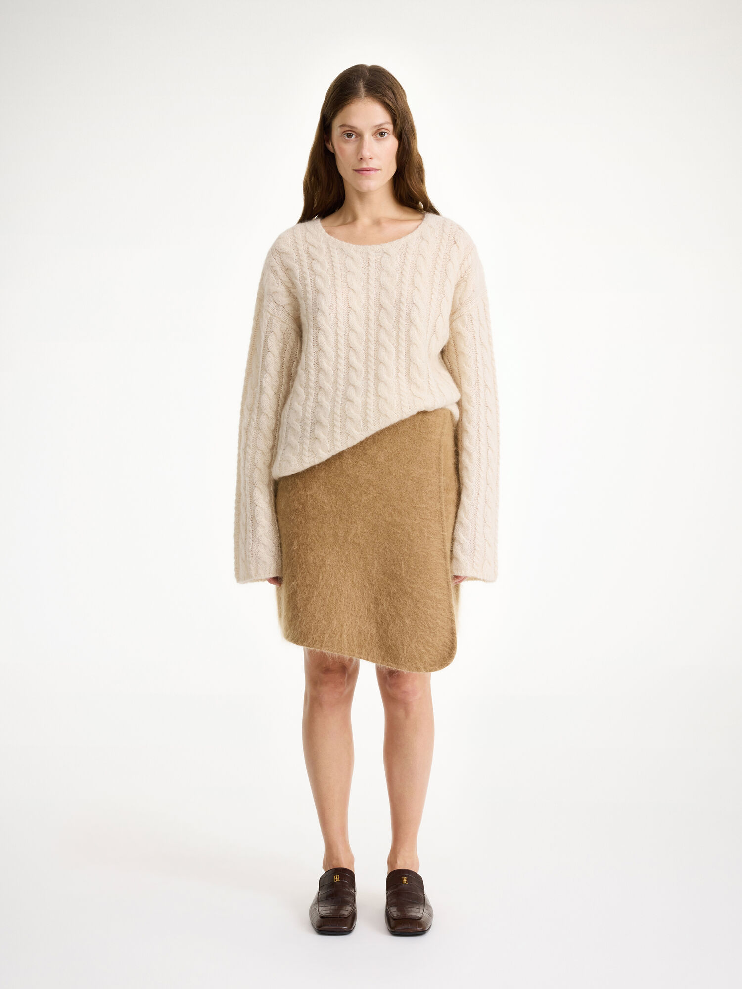 By Malene Birger Krissah Mini Skirts Tobacco Brown | UK_BB82349