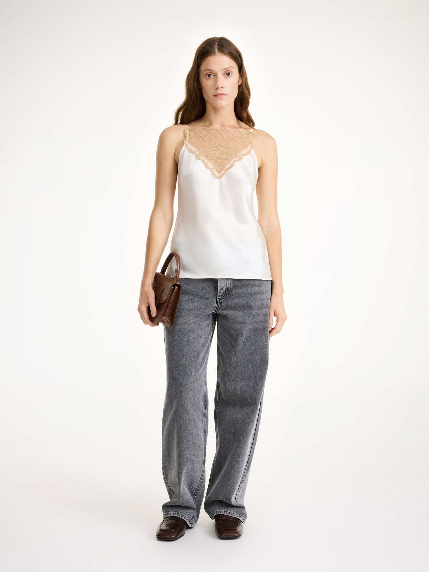 By Malene Birger Leeba Tops Soft White | UK_BB39540