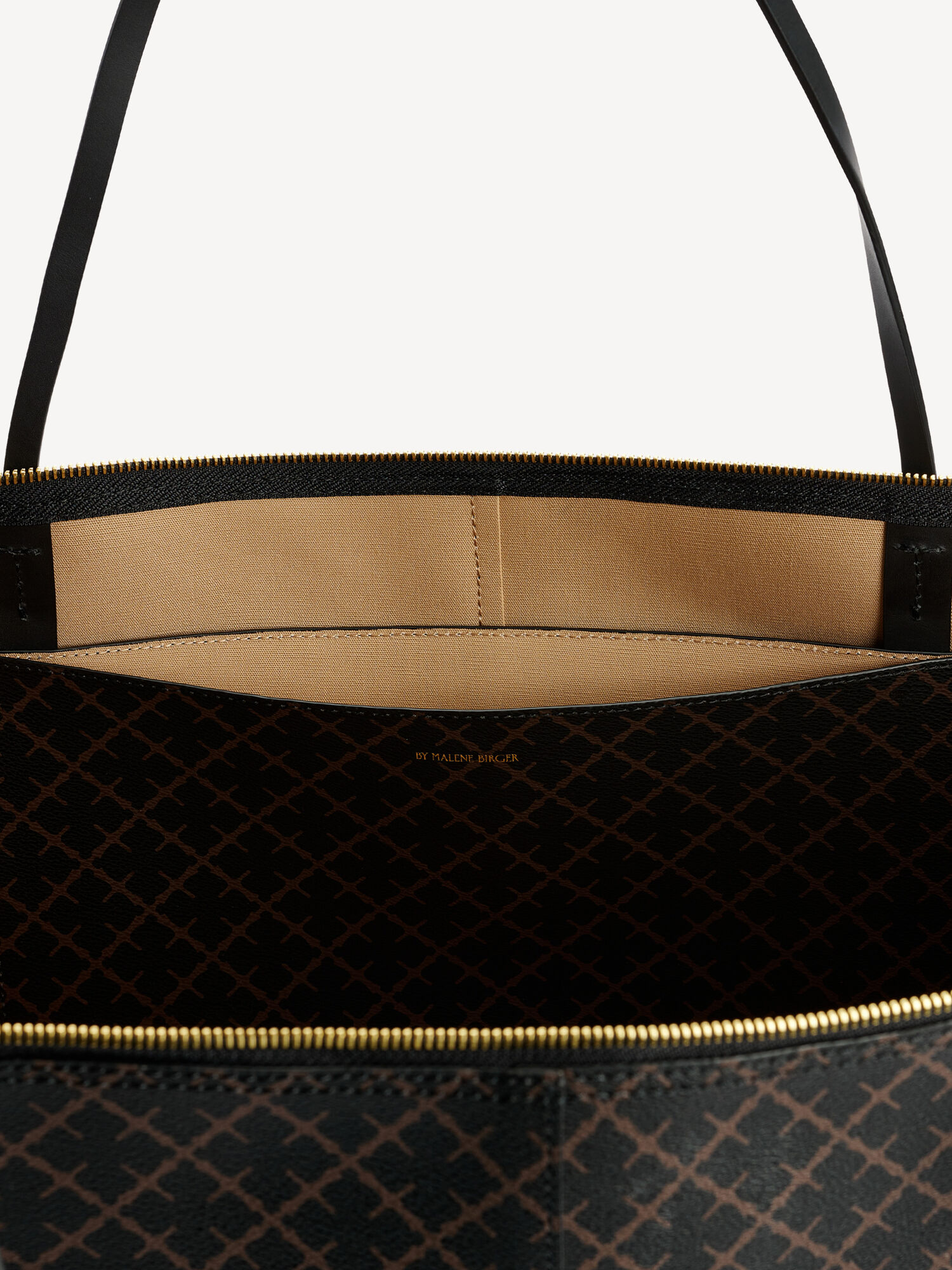 By Malene Birger Leesa Tote Bags Dark Chokolate | UK_BB84834