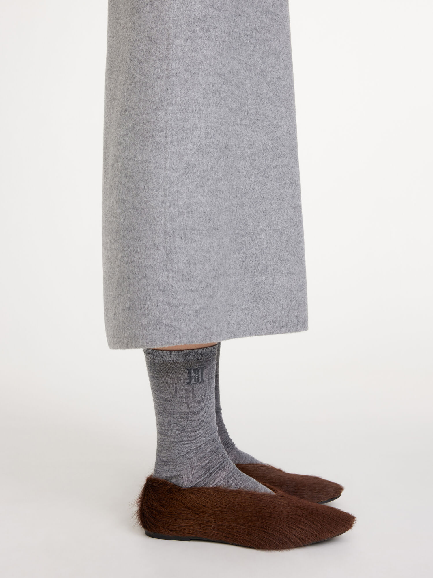 By Malene Birger Leiann Socks Other Accessories Grey Melange | UK_BB84311