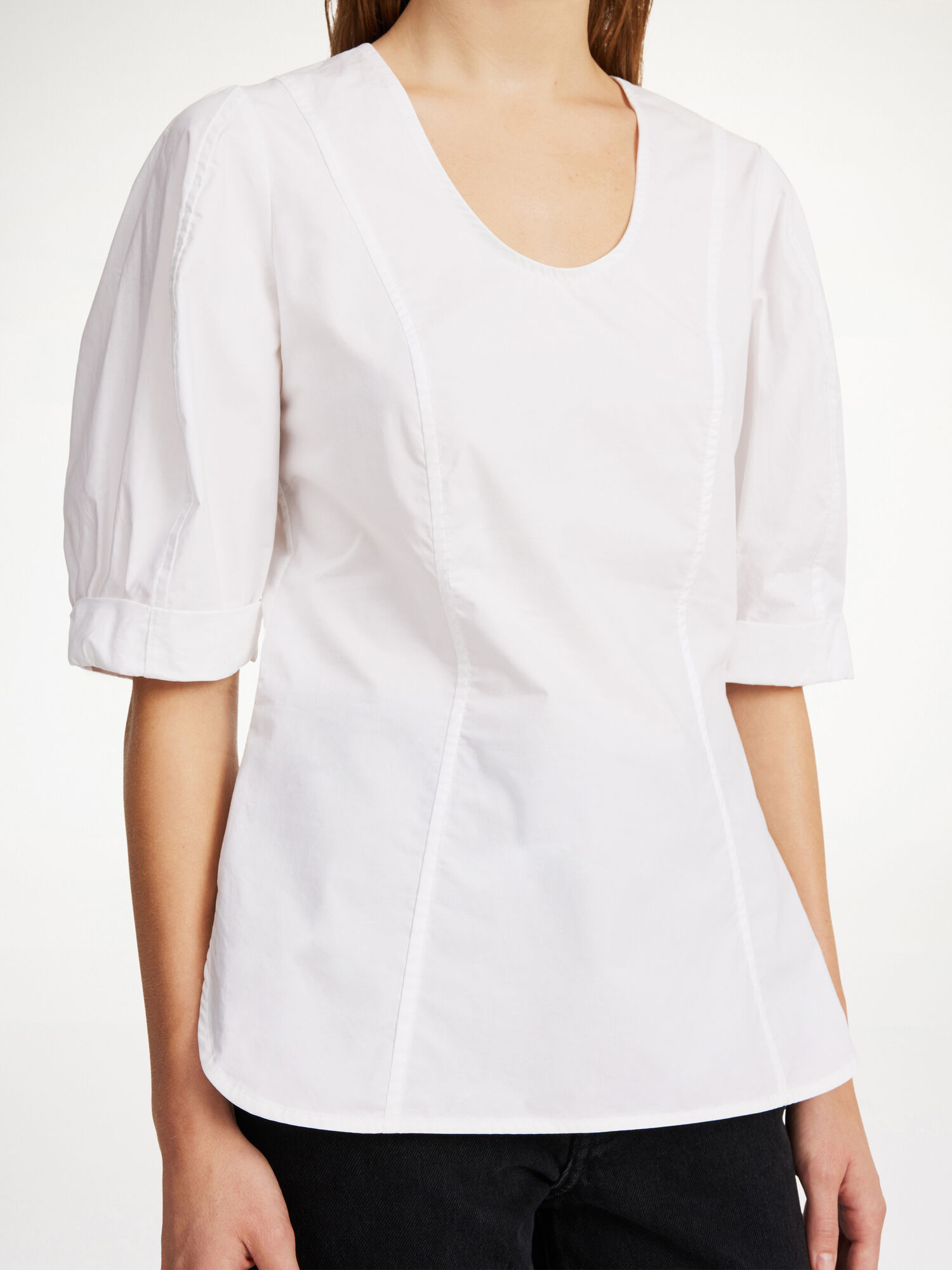 By Malene Birger Liomas Tops Pure White | UK_BB65124