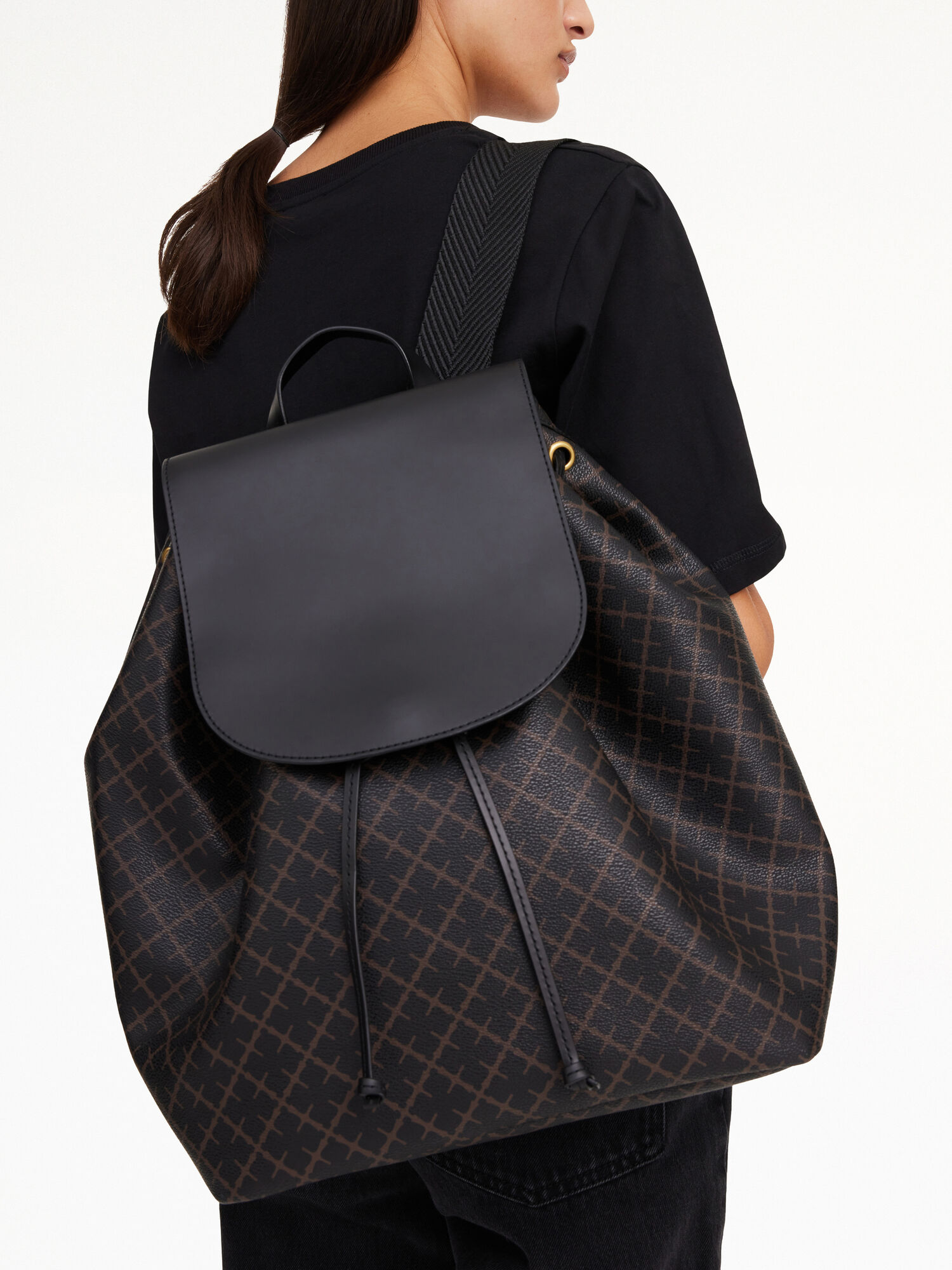 By Malene Birger Loenlo Backpack Bags Dark Chokolate | UK_BB36951