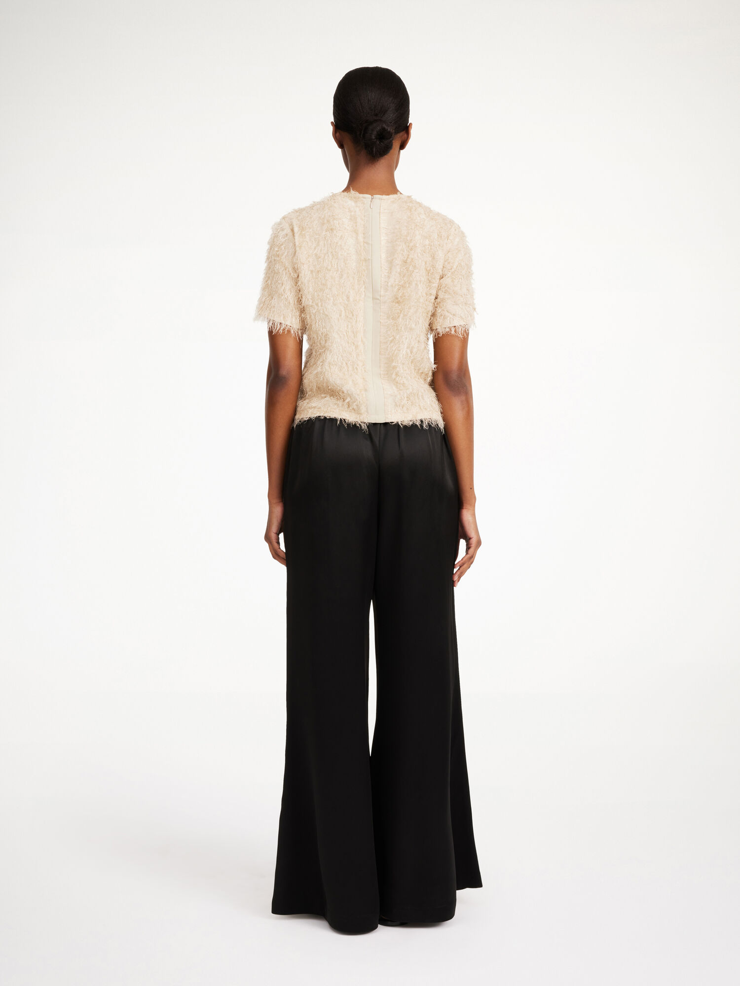 By Malene Birger Lucee Flared Trousers Black | UK_BB81842