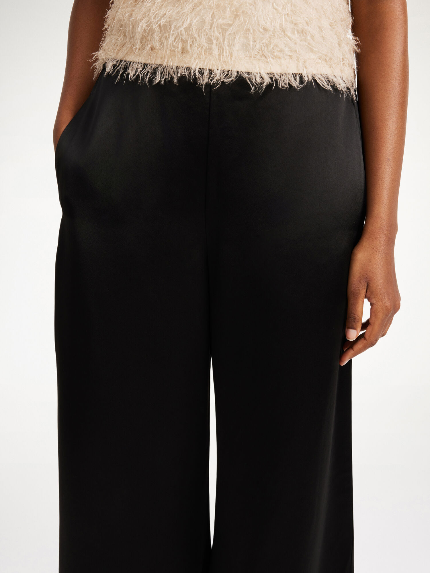 By Malene Birger Lucee Flared Trousers Black | UK_BB81842