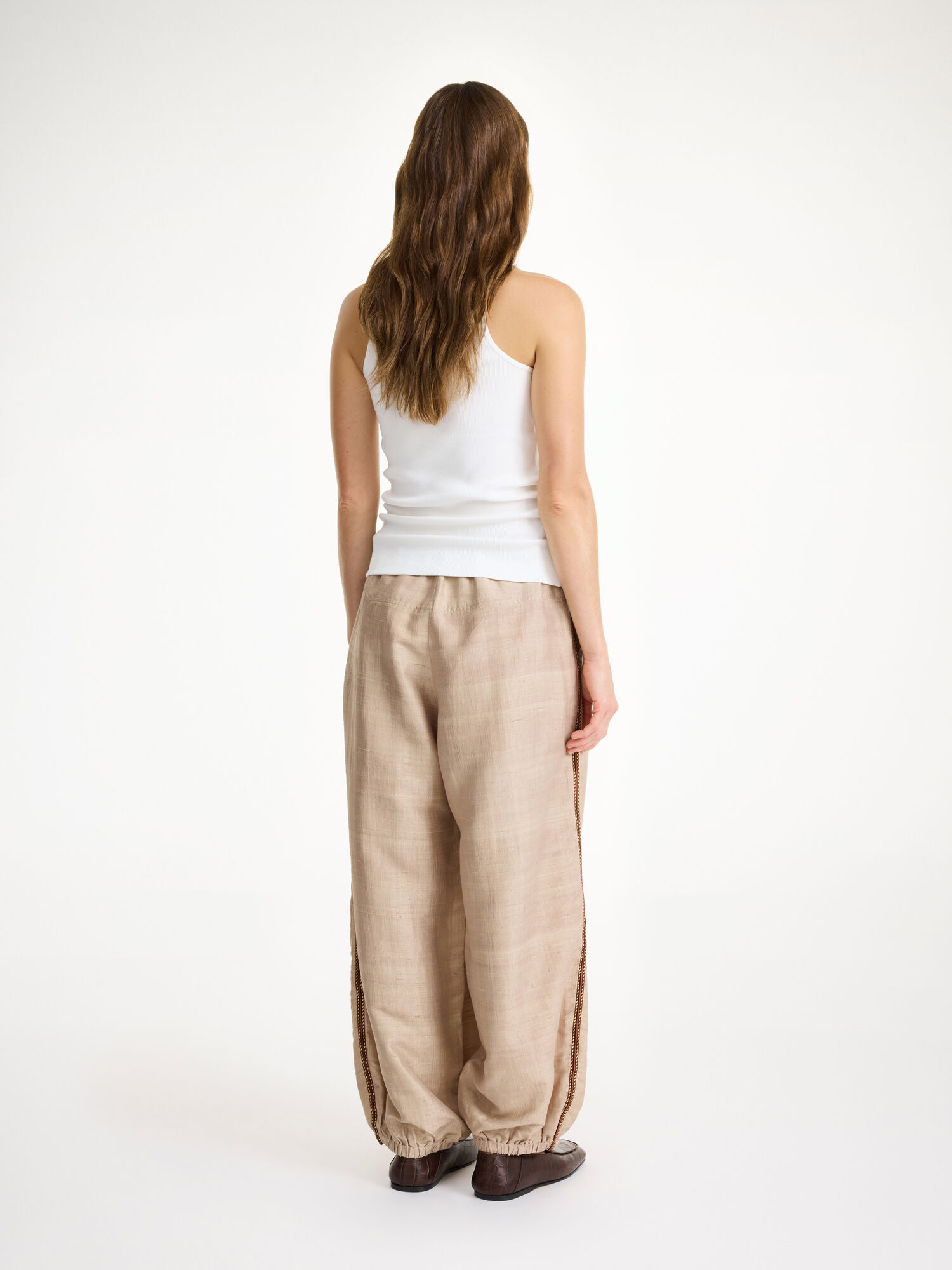 By Malene Birger Lumonas Silk Trousers Nomad | UK_BB89981