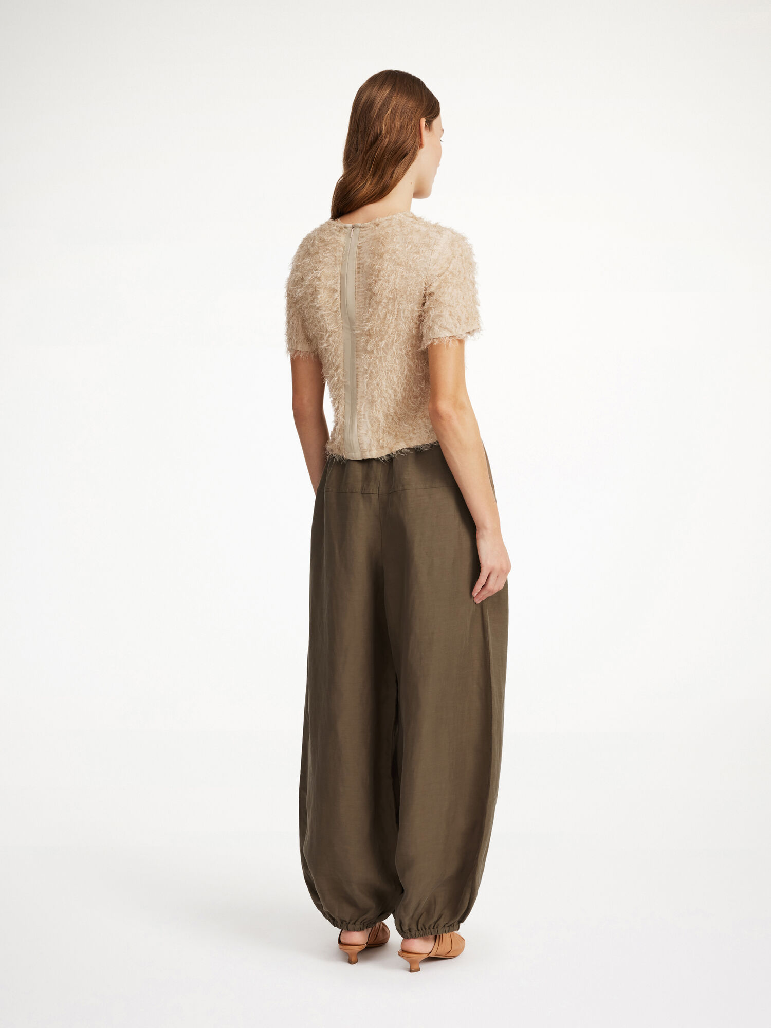 By Malene Birger Lumonas Trousers Shitake | UK_BB28833