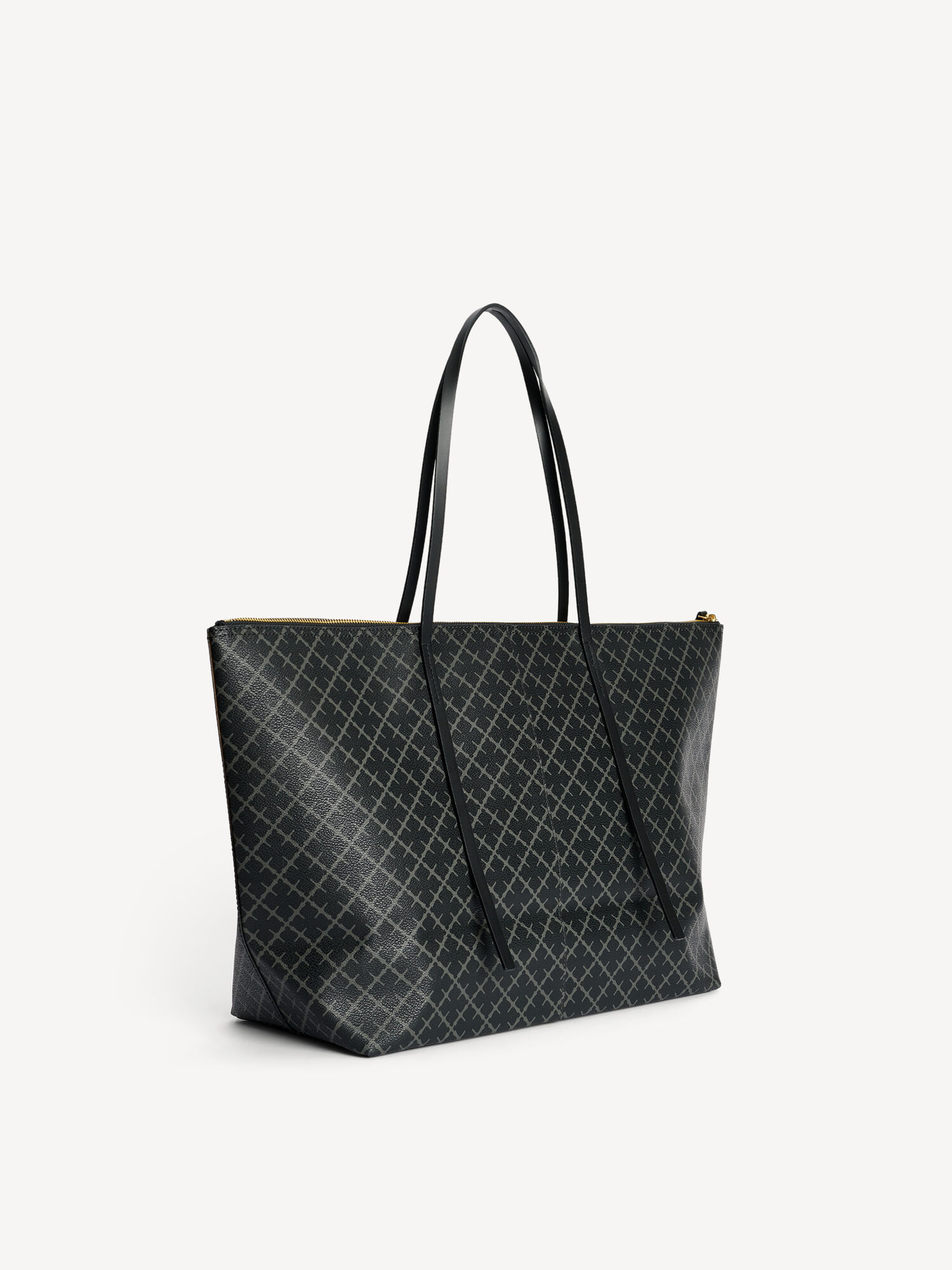 By Malene Birger Luze Tote Bags Charcoal | UK_BB38414