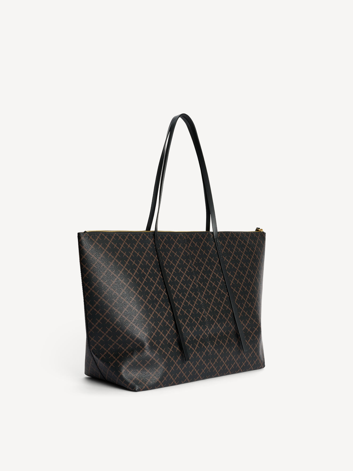 By Malene Birger Luze Tote Bags Dark Chokolate | UK_BB25440