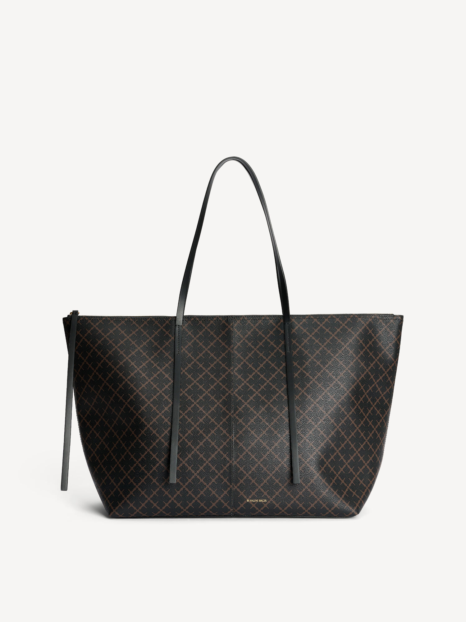 By Malene Birger Luze Tote Bags Dark Chokolate | UK_BB25440