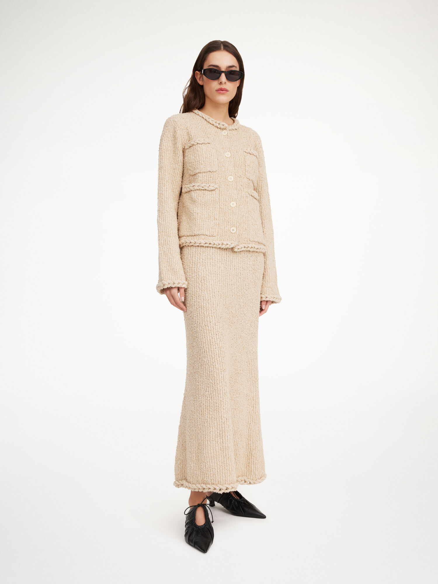 By Malene Birger Mariko Cardigan Knitwear Tehina | UK_BB99514