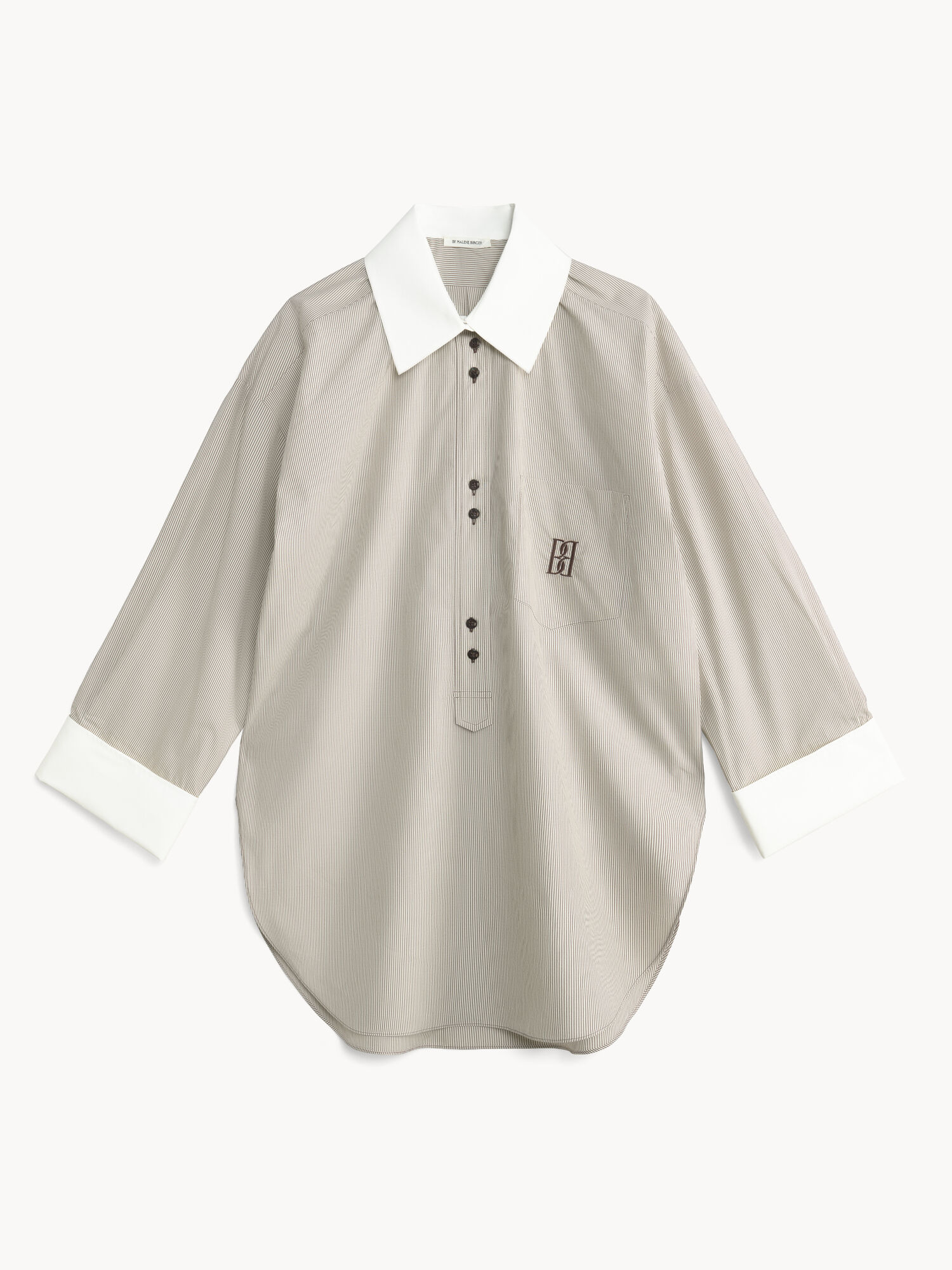 By Malene Birger Maye Organic Cotton Shirts Warm brown | UK_BB80213