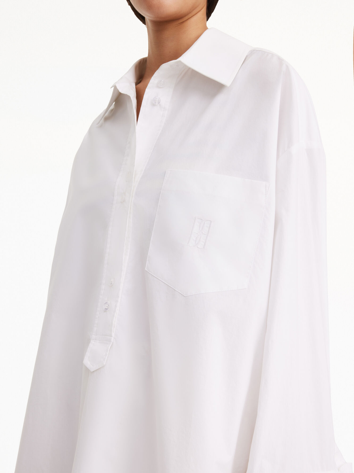 By Malene Birger Maye Organic Cotton Shirts Pure White | UK_BB30248