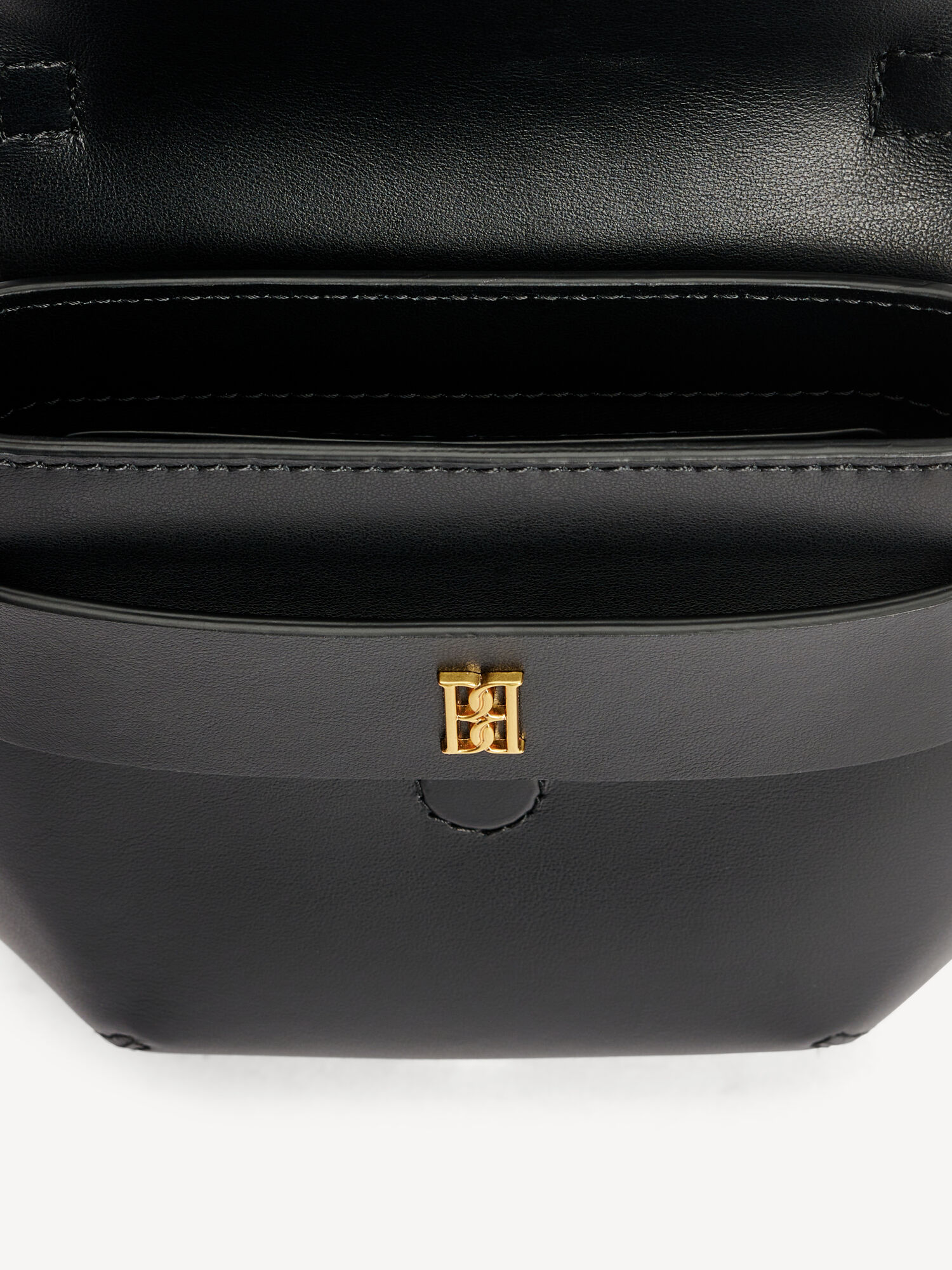 By Malene Birger Meela Leather Shoulder Bags Black | UK_BB19723