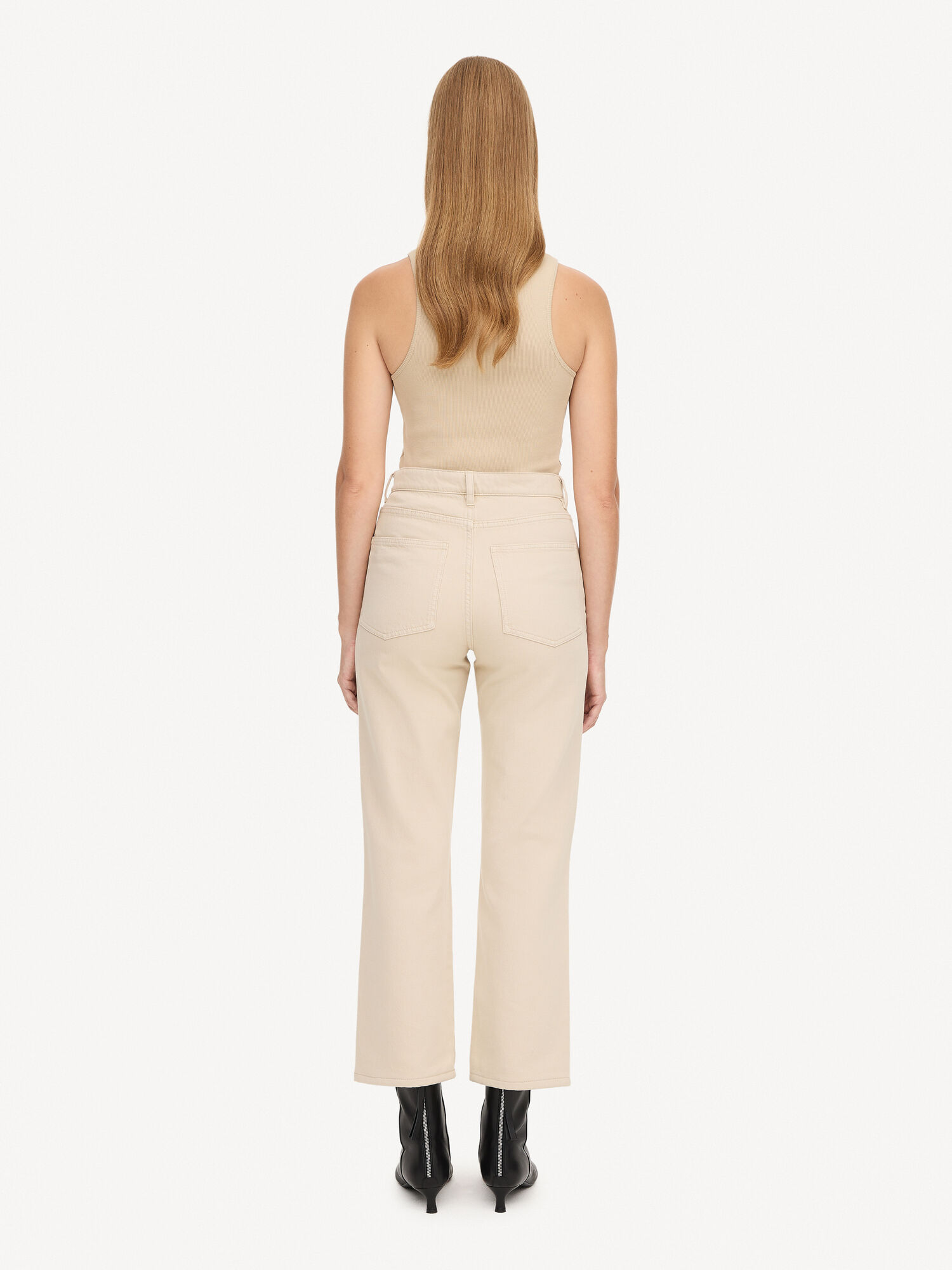 By Malene Birger Milium Organic Cotton Trousers Mojave Desert | UK_BB95556