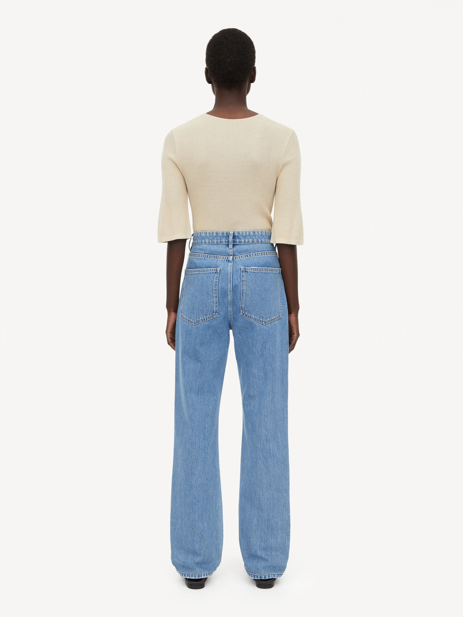 By Malene Birger Miliumlo Organic Cotton Jeans Denim Blue | UK_BB83770