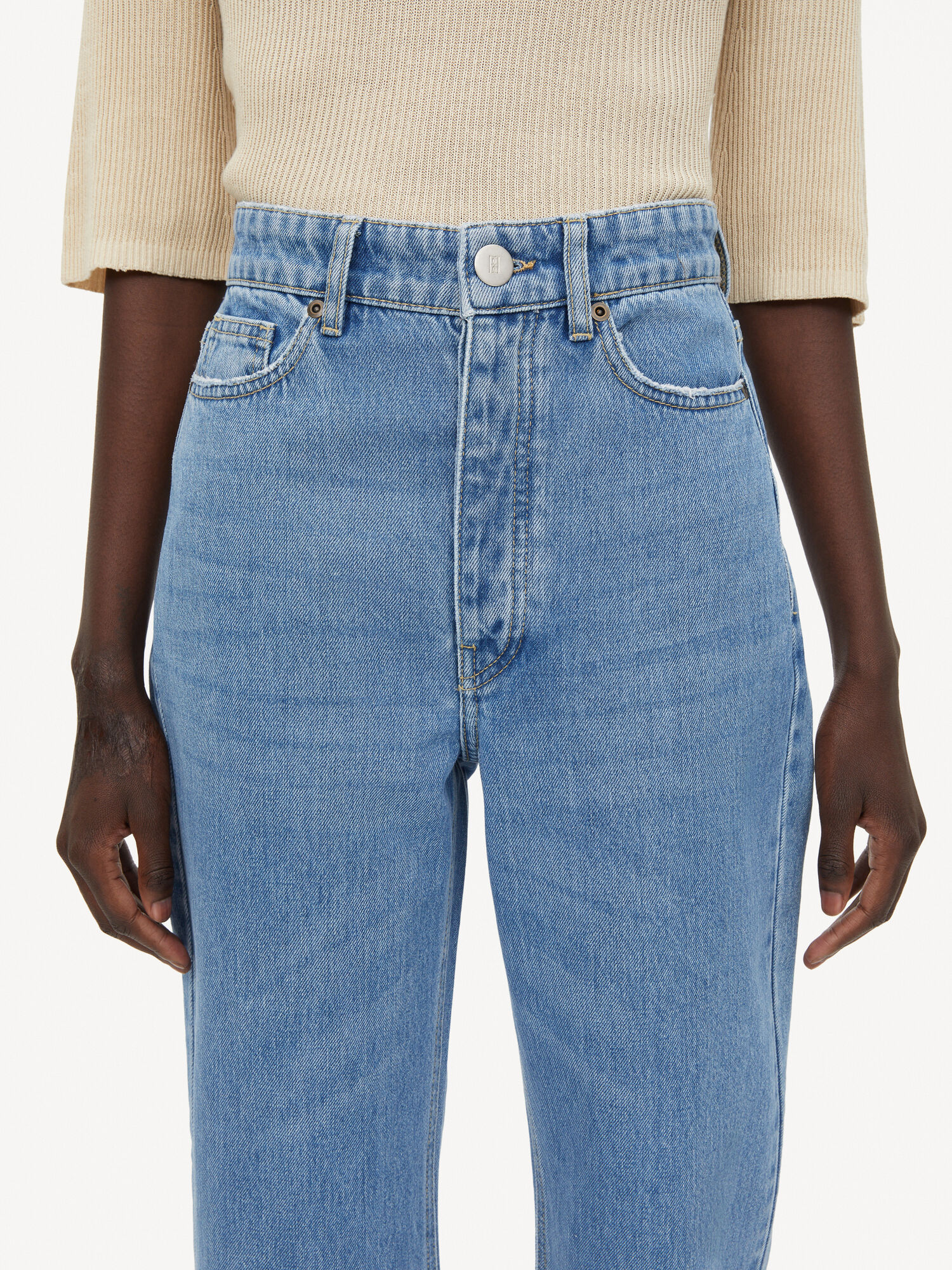 By Malene Birger Miliumlo Organic Cotton Jeans Denim Blue | UK_BB83770