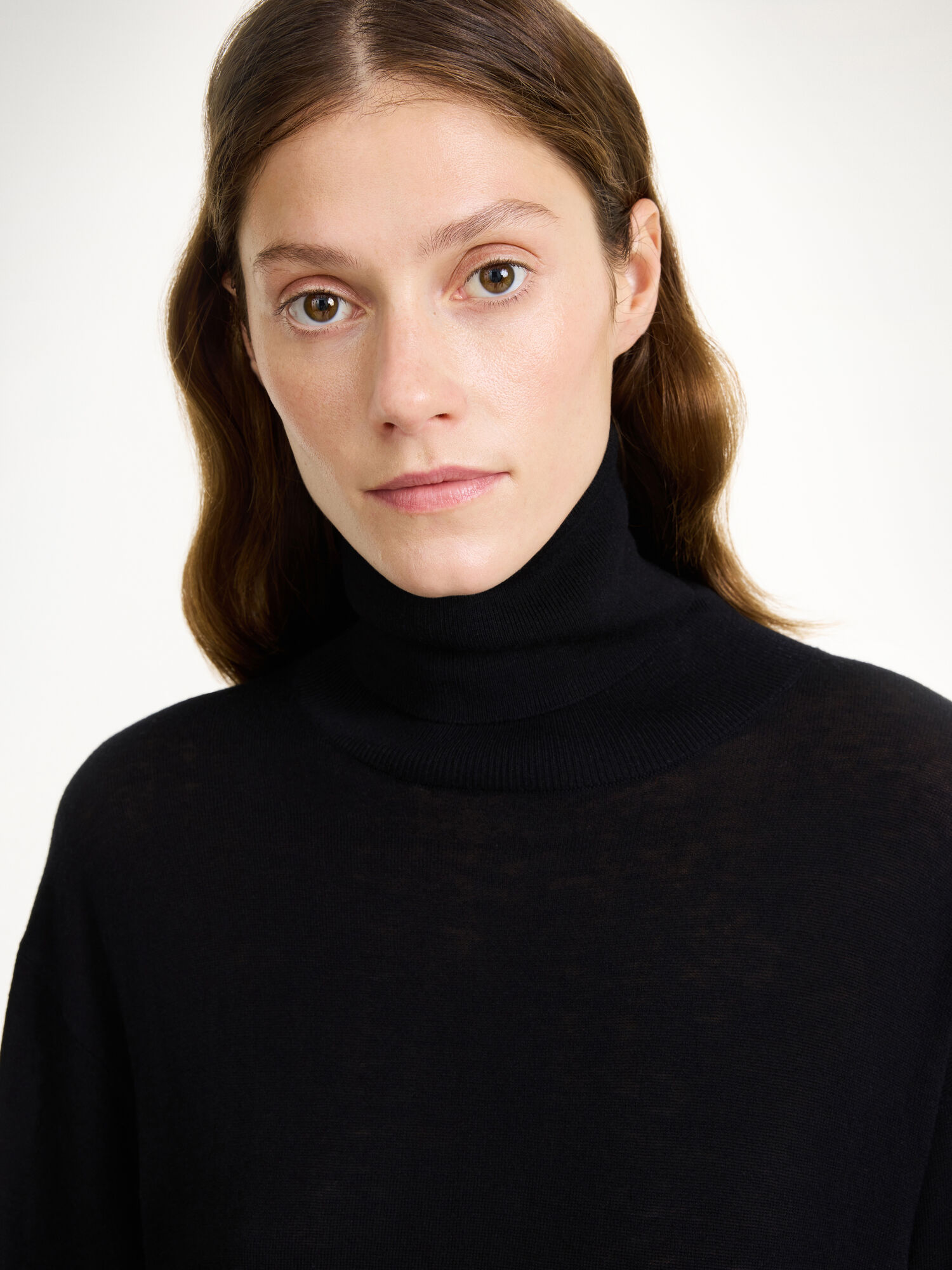 By Malene Birger Mohsen Turtleneck Sweater Knitwear Black | UK_BB77743