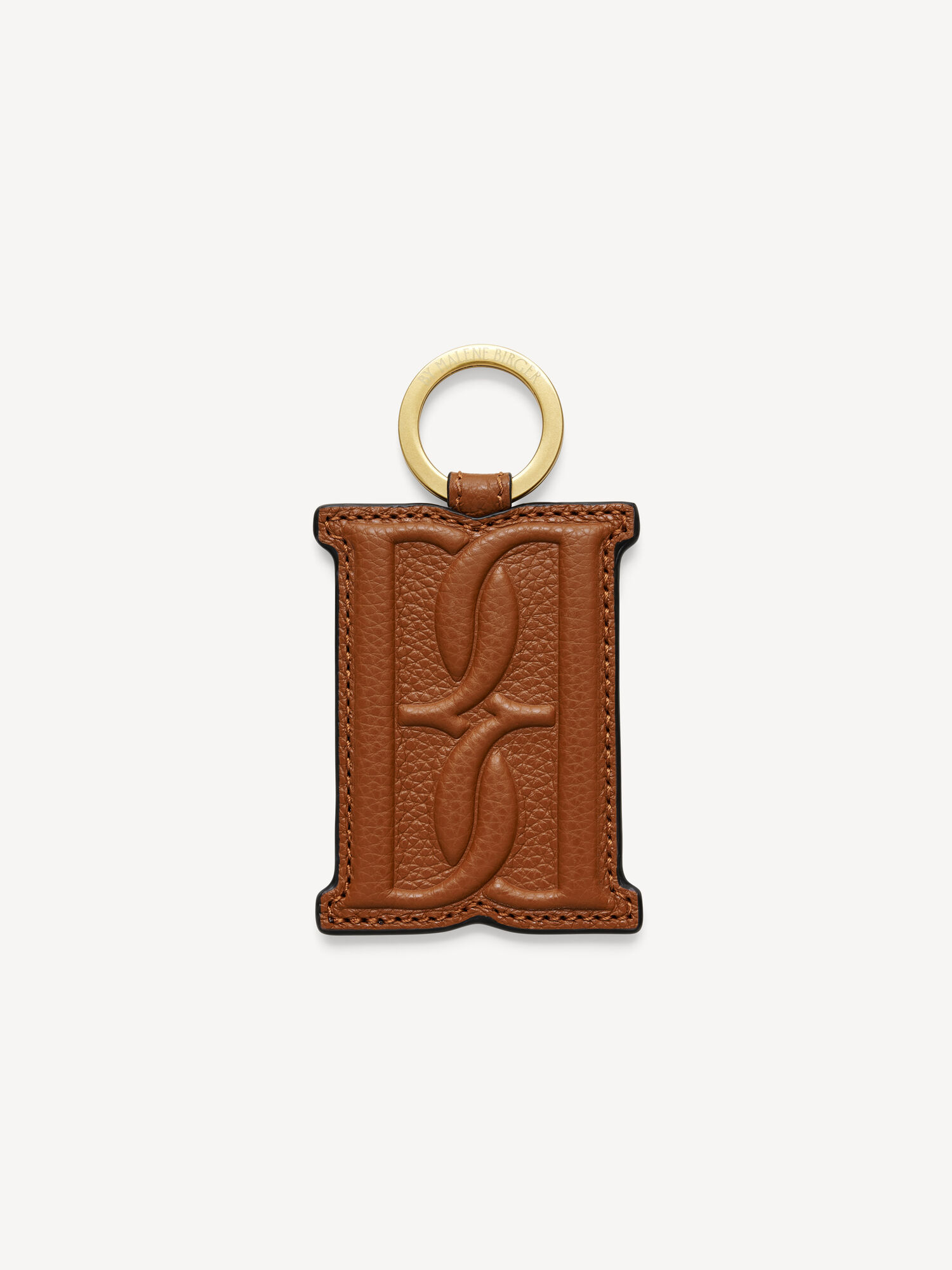 By Malene Birger Monno Leather Keychain Other Accessories Tannin | UK_BB60816