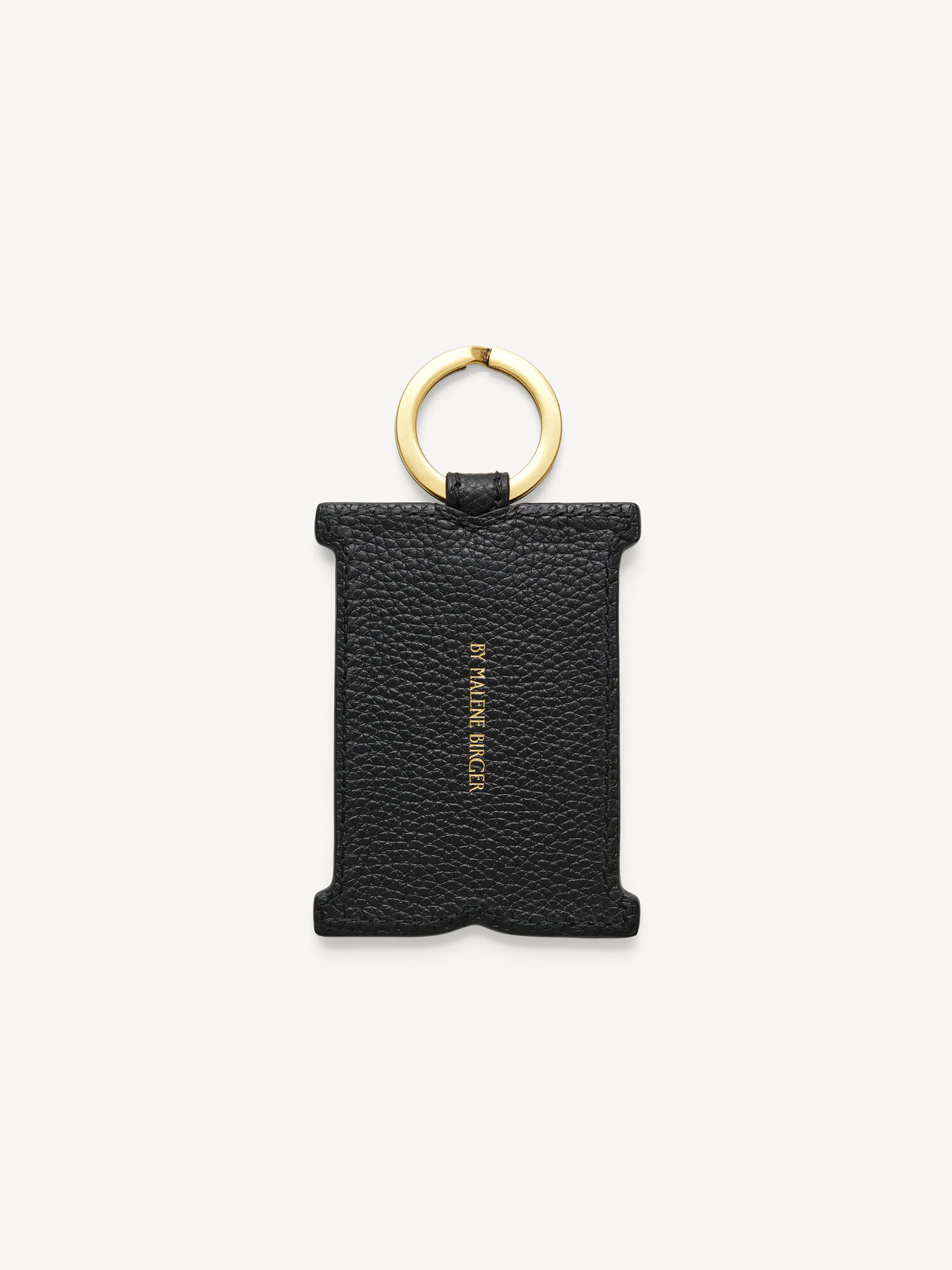 By Malene Birger Monno Leather Keychain Other Accessories Black | UK_BB22389