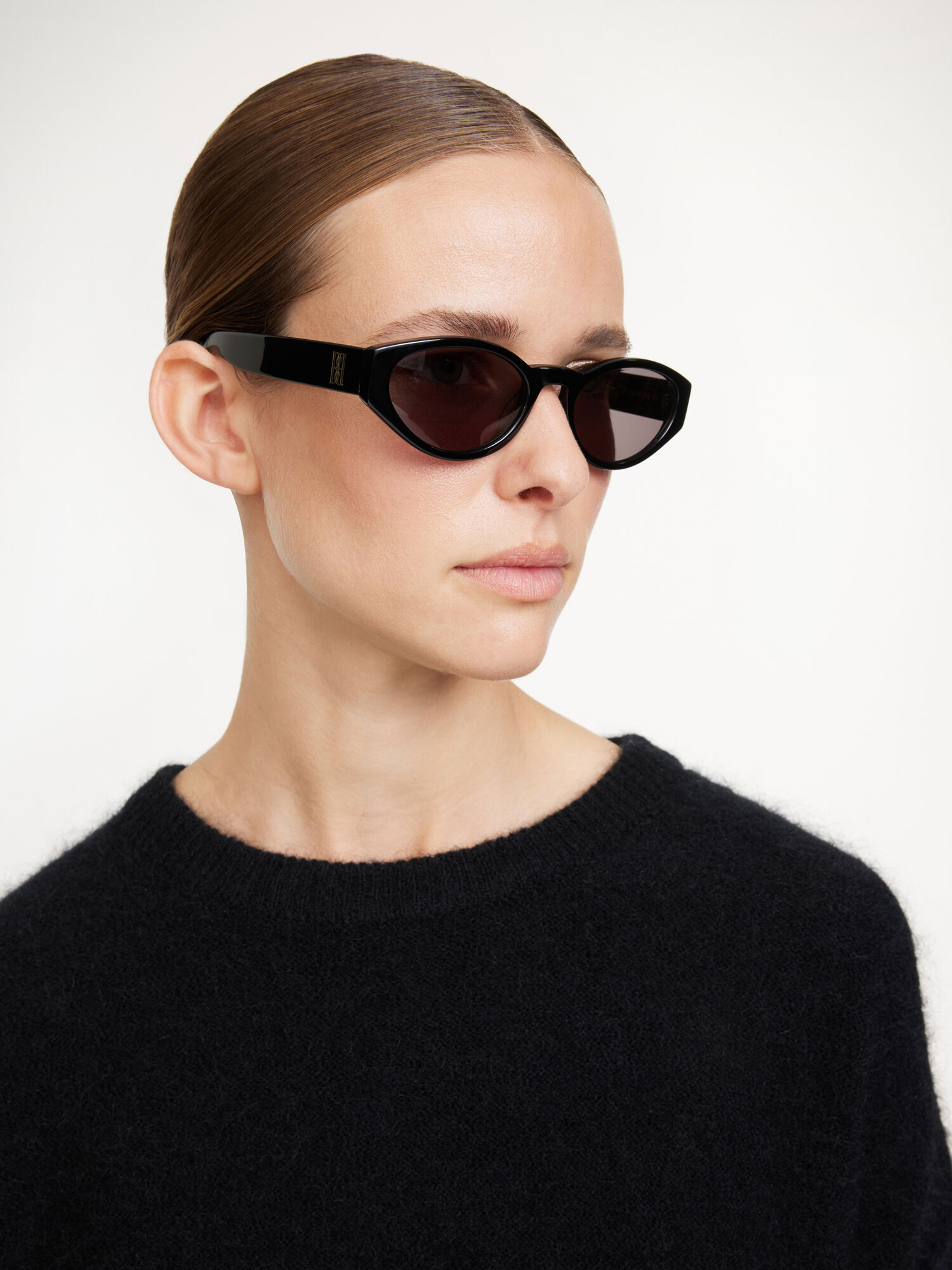 By Malene Birger Myla Sunglasses Black | UK_BB63778