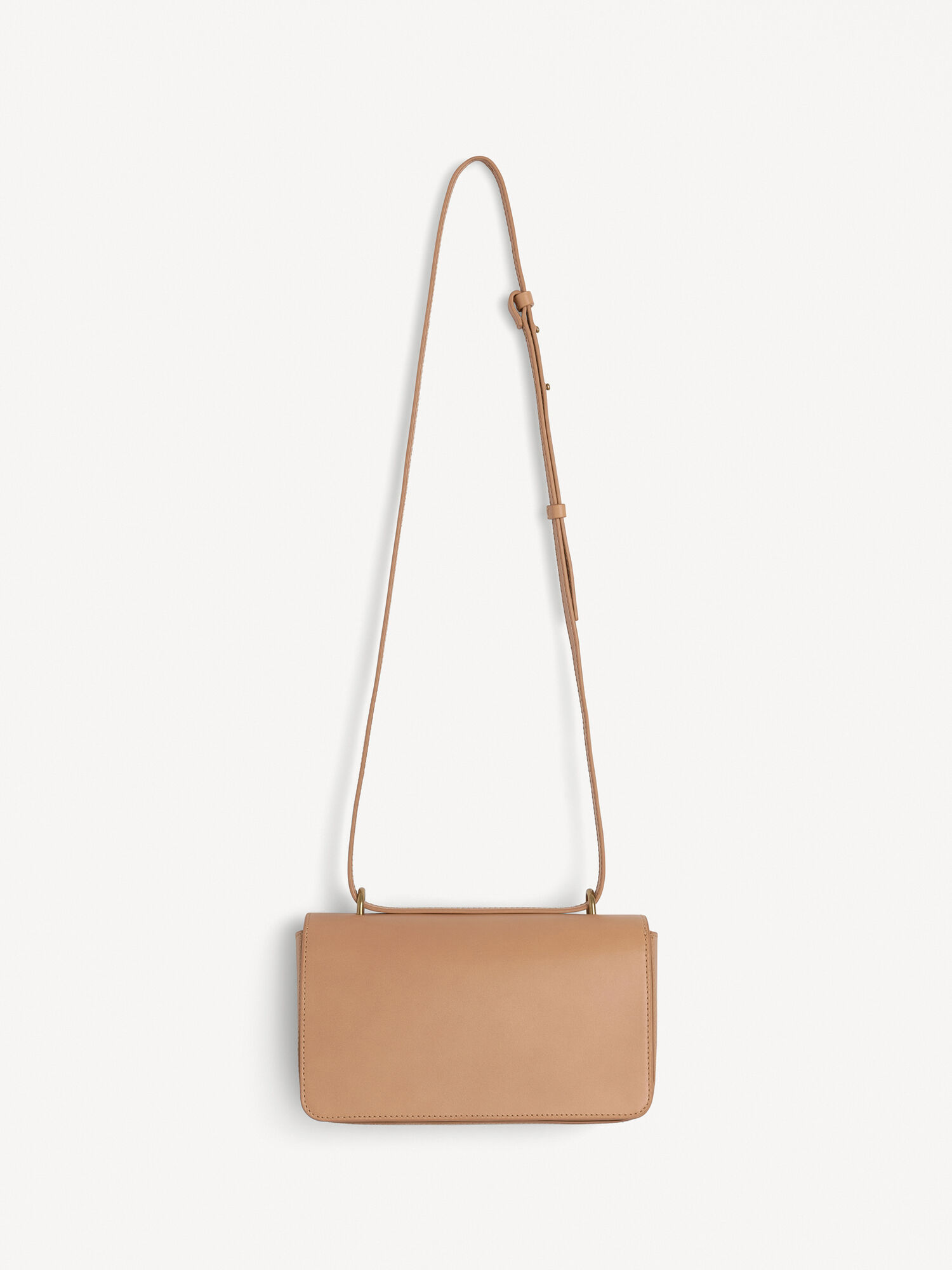 By Malene Birger Noval Leather Shoulder Bags Tan | UK_BB10596