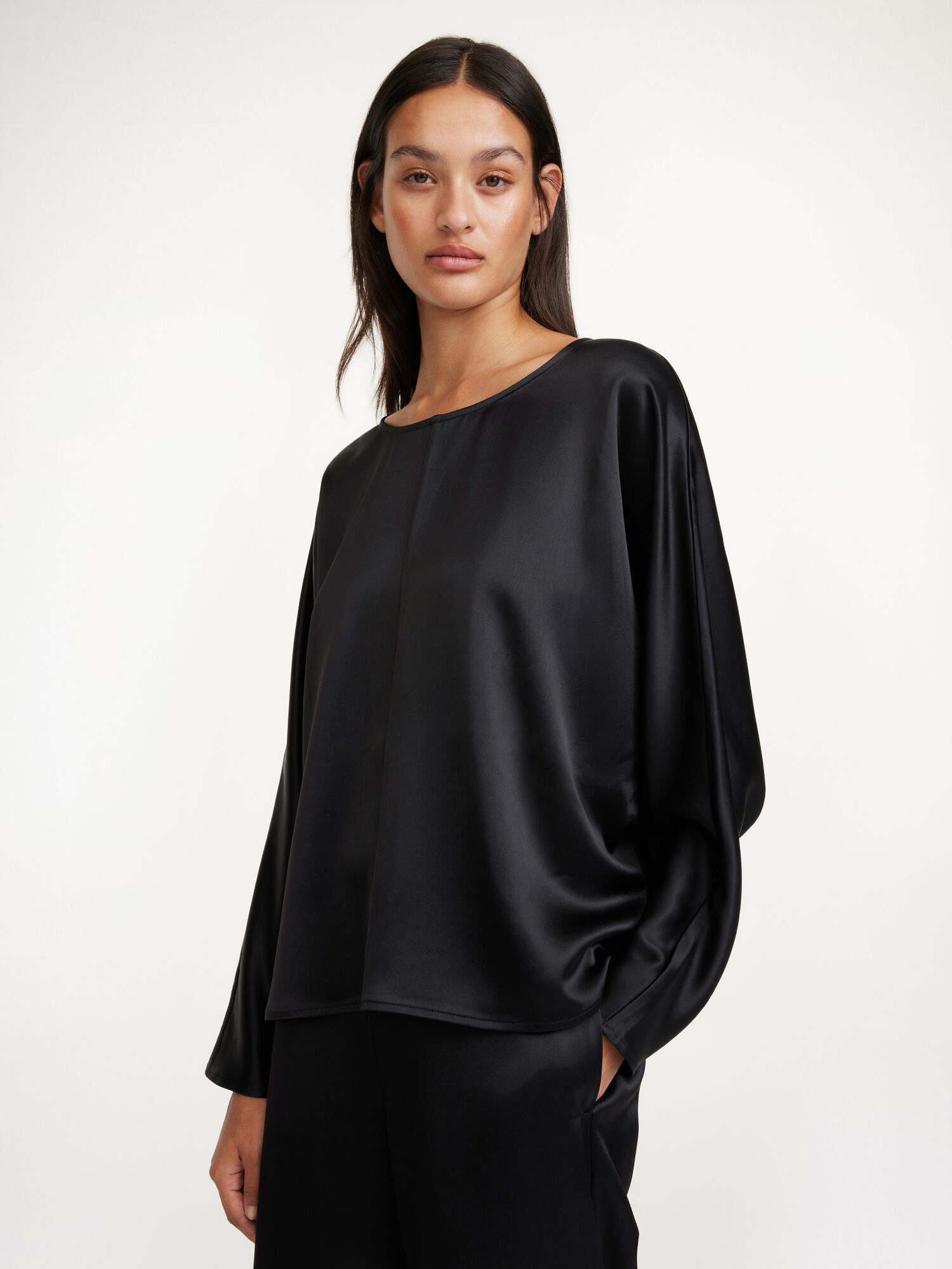 By Malene Birger Odelleys Blouse Shirts Black | UK_BB34810