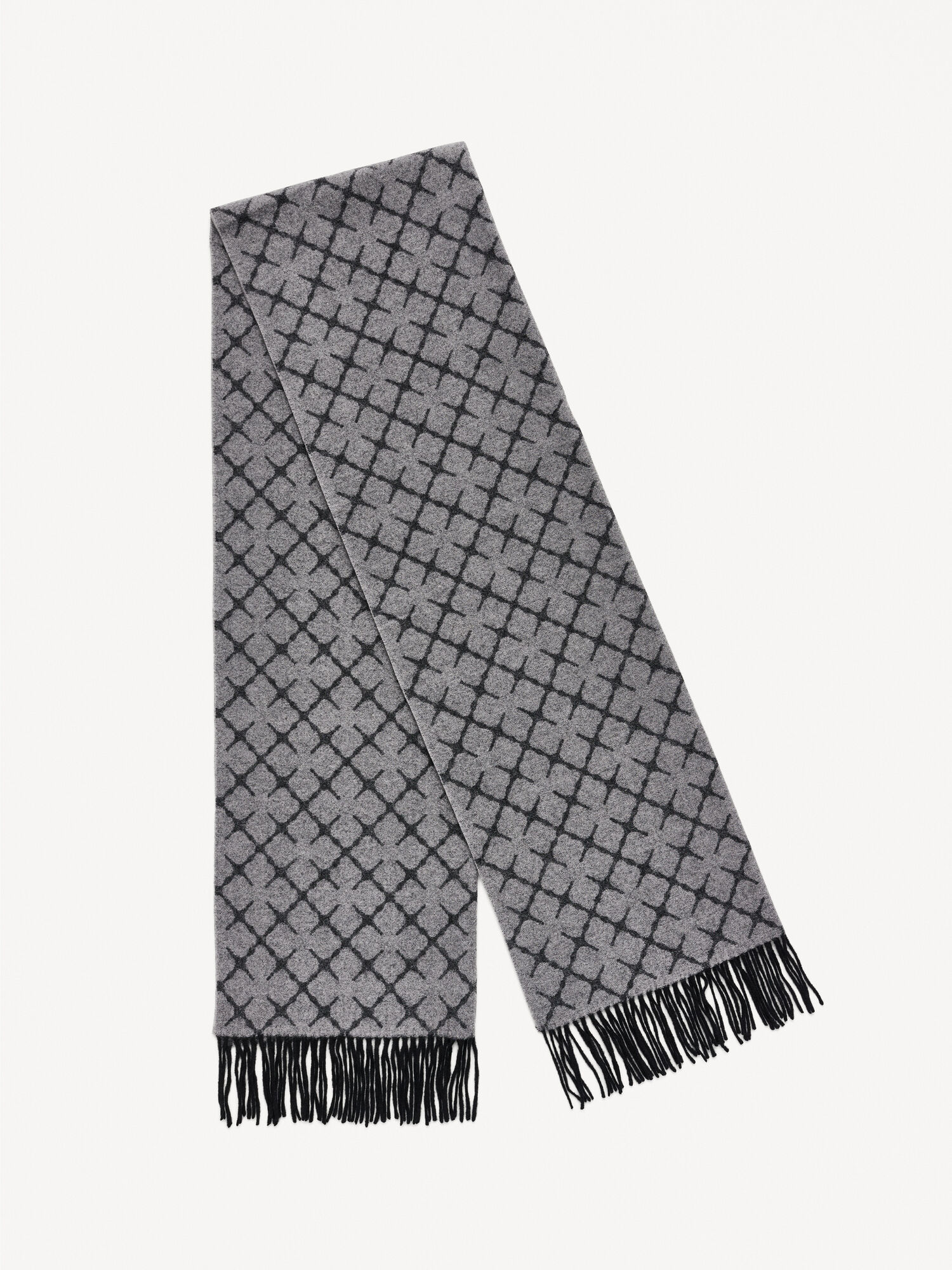 By Malene Birger Ortega Cashmere-blend Scarves Light Grey Melange | UK_BB91537