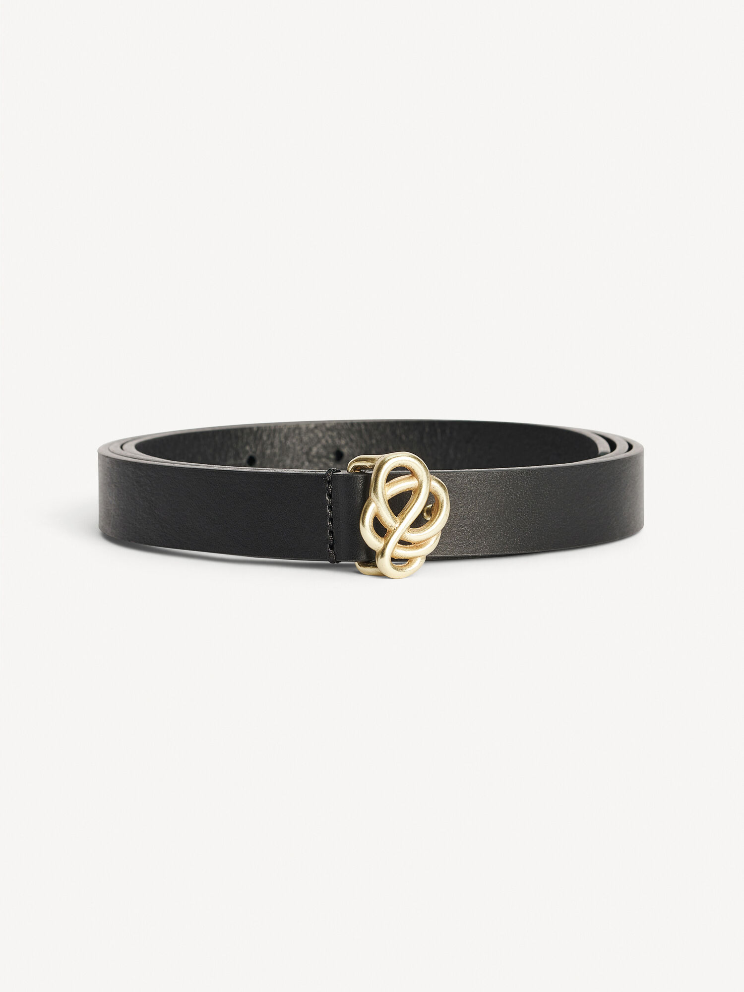 By Malene Birger Ouma Leather Belts Black | UK_BB34322