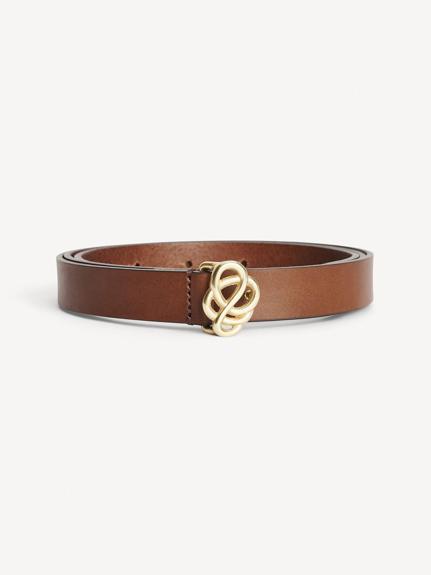 By Malene Birger Ouma Leather Belts Dark Brown | UK_BB75281