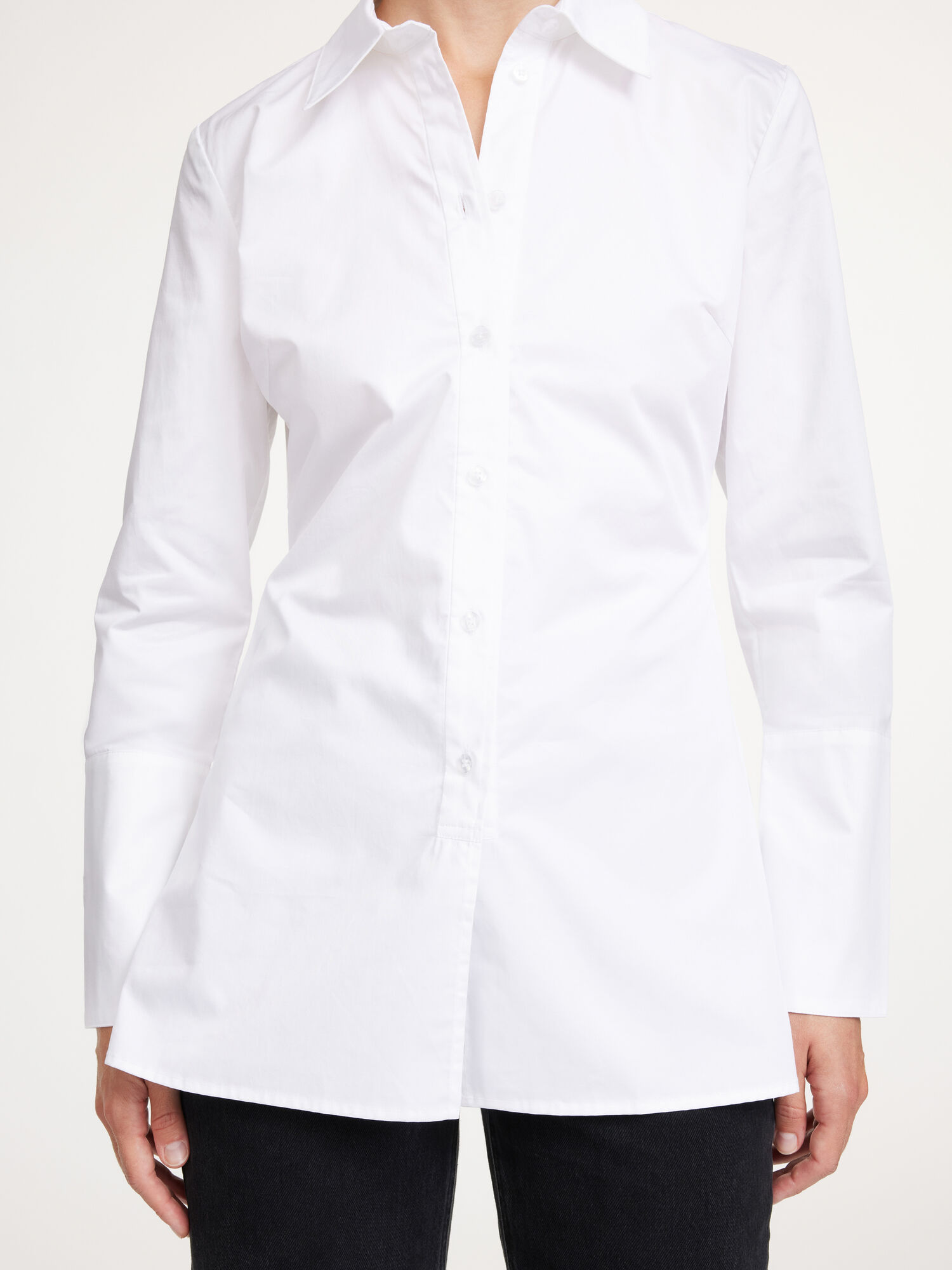 By Malene Birger Padano Organic Cotton Shirts Pure White | UK_BB87205