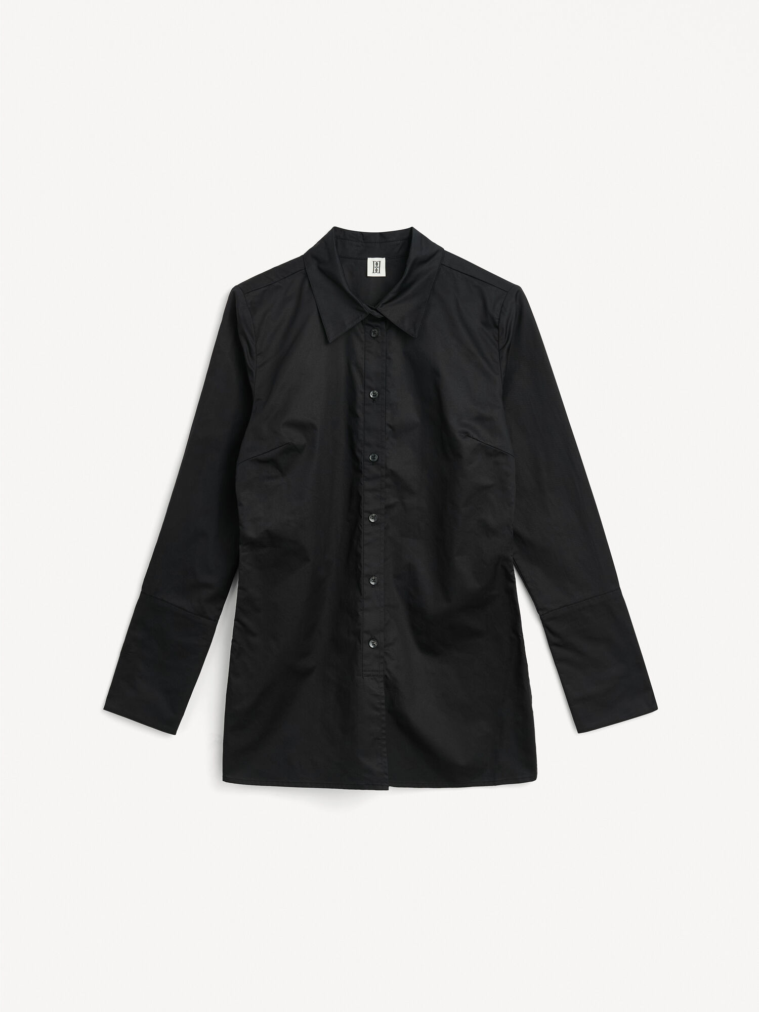 By Malene Birger Padano Organic Cotton Shirts Black | UK_BB37557